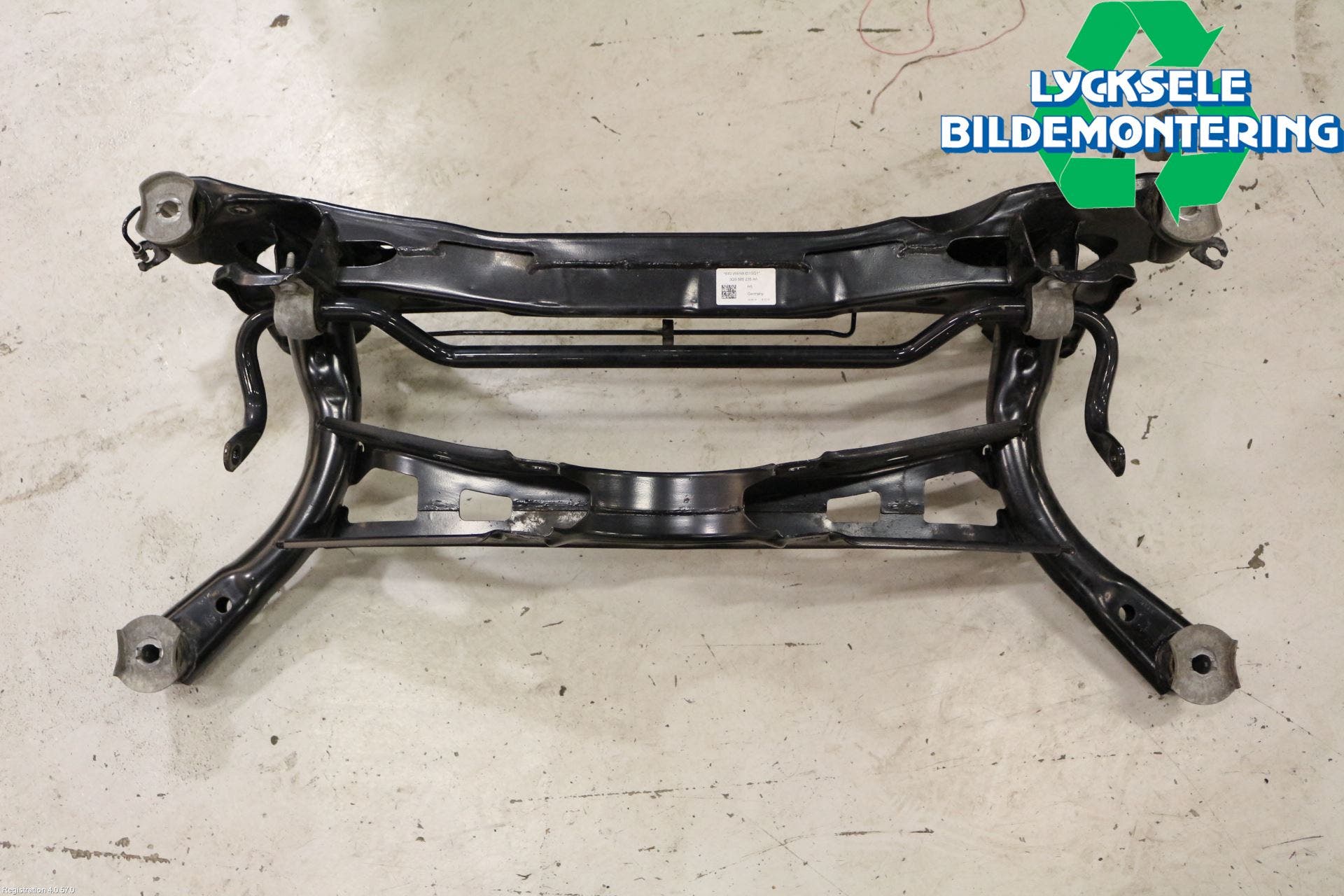 Volkswagen VW PASSAT 15-19 Bakaxelbalk