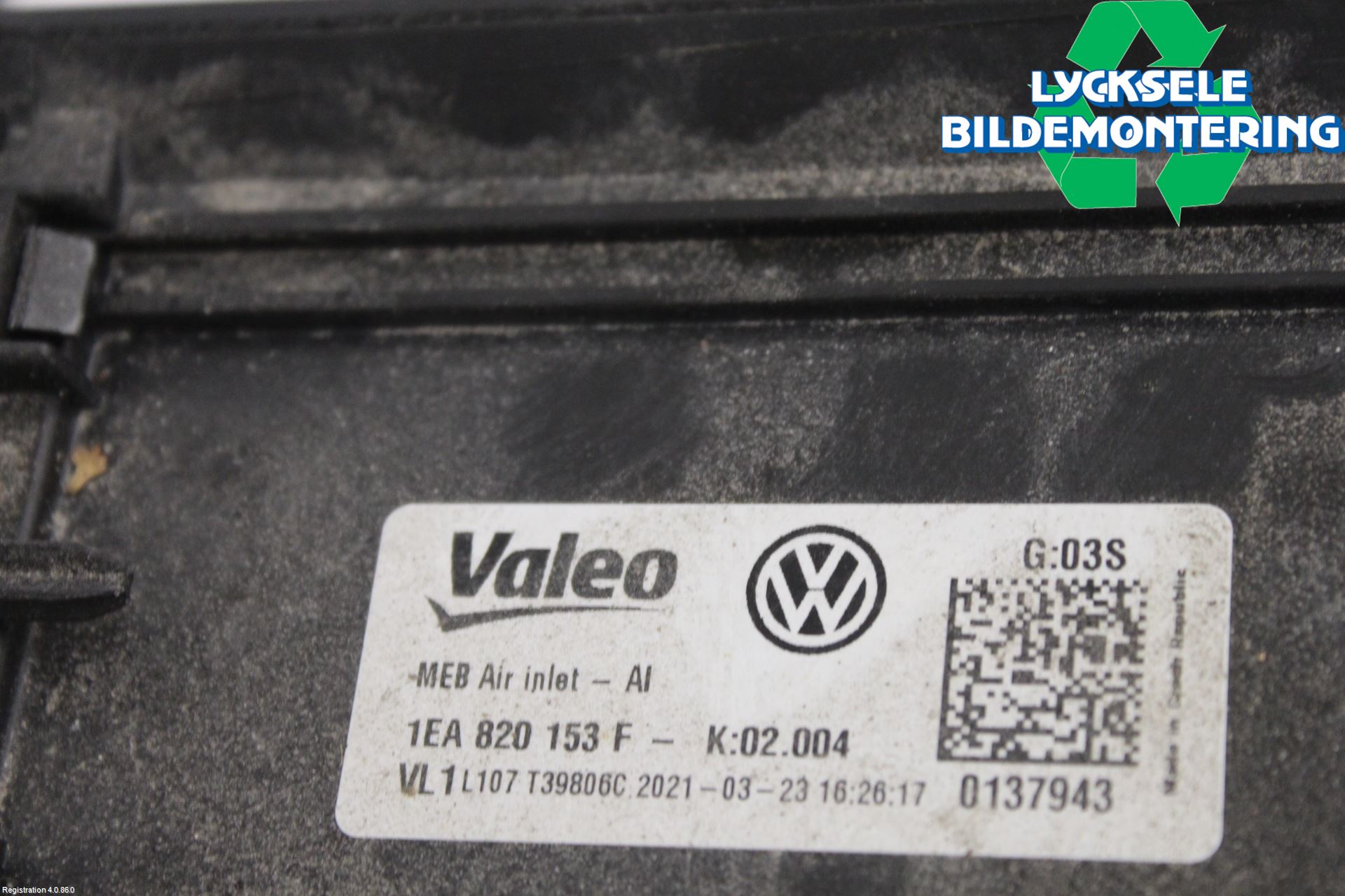 Volkswagen VW ID.3 21- Värme Cellpaket Komp