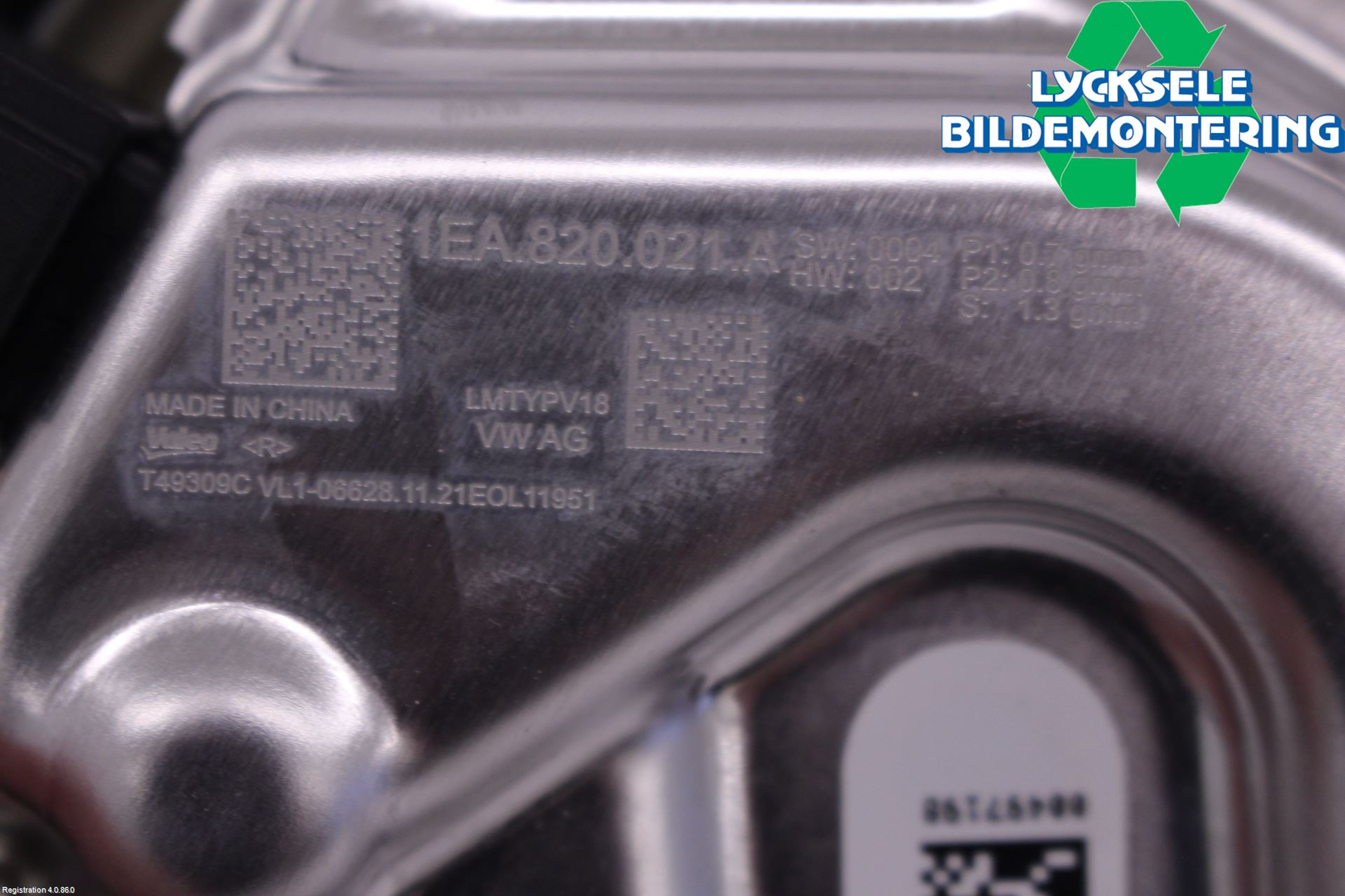 Volkswagen VW ID.4 21- Ac Värmefläkt