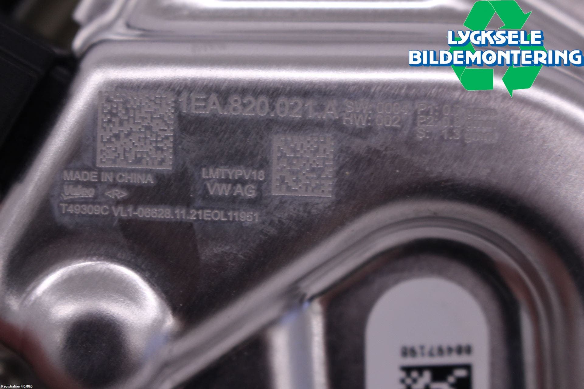 Volkswagen VW ID.4 21- Ac Värmefläkt