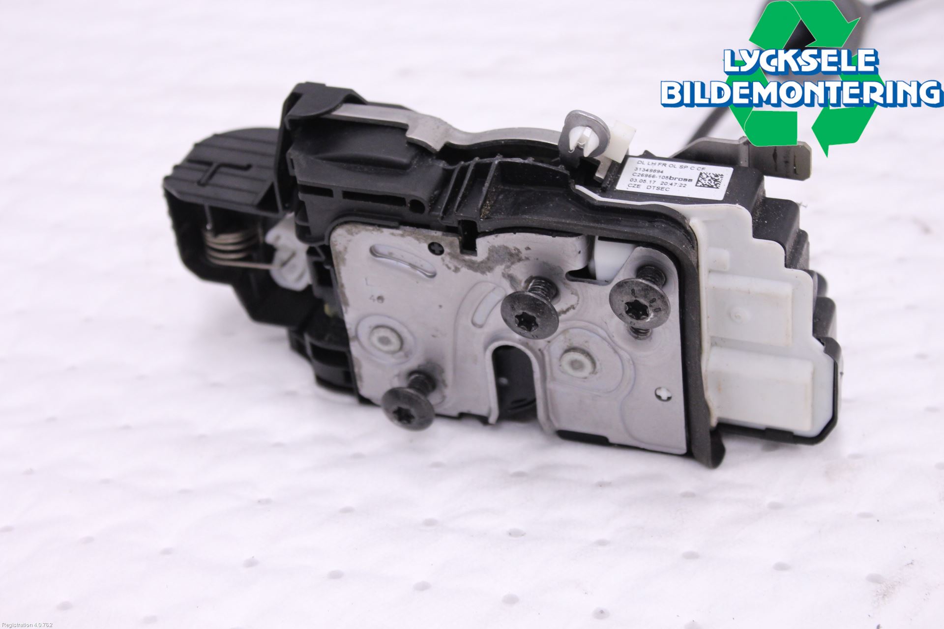 Volvo V90 17->> Låskista-Dörrlås