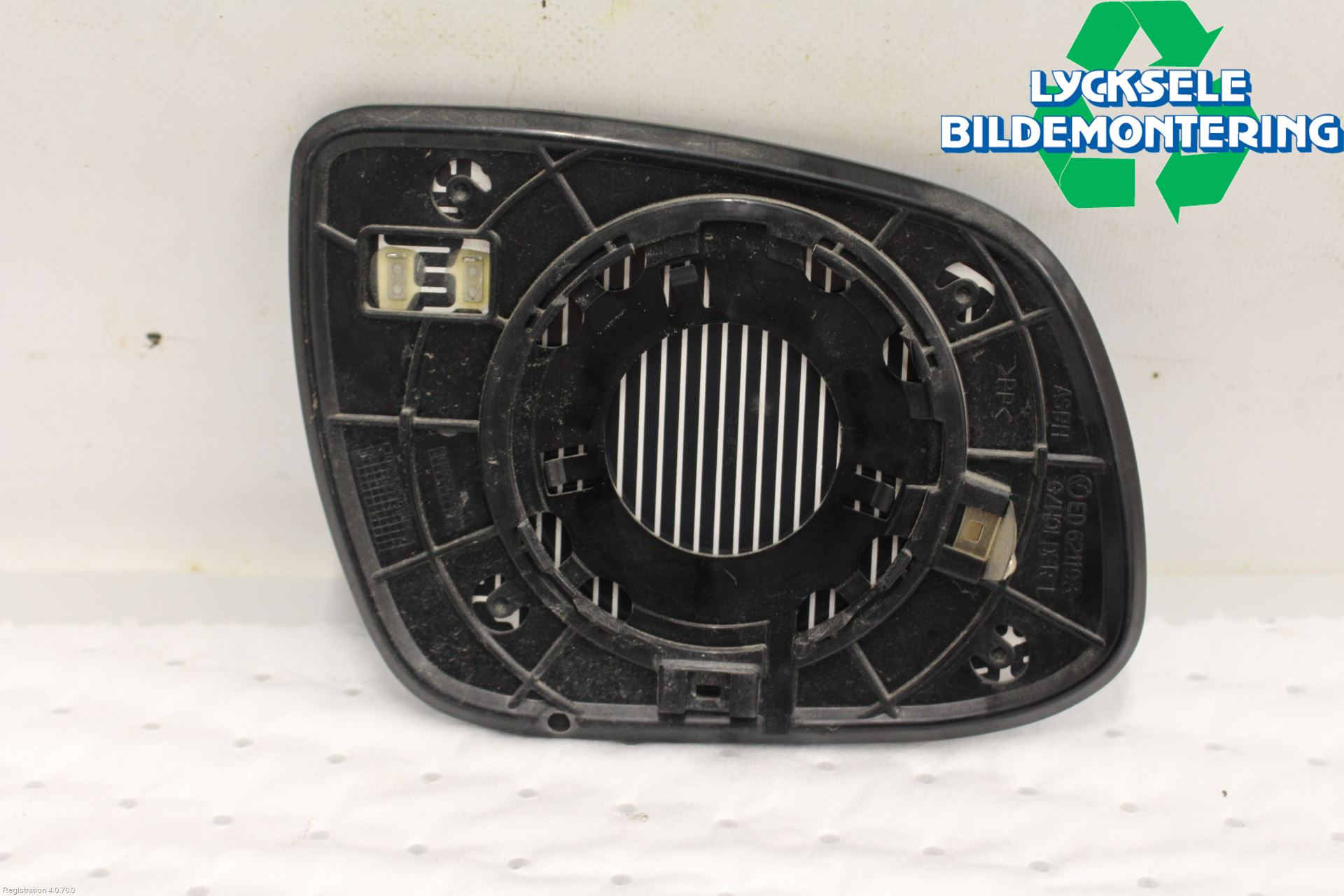 Kia CEED 06-12 Spegelglas Vä