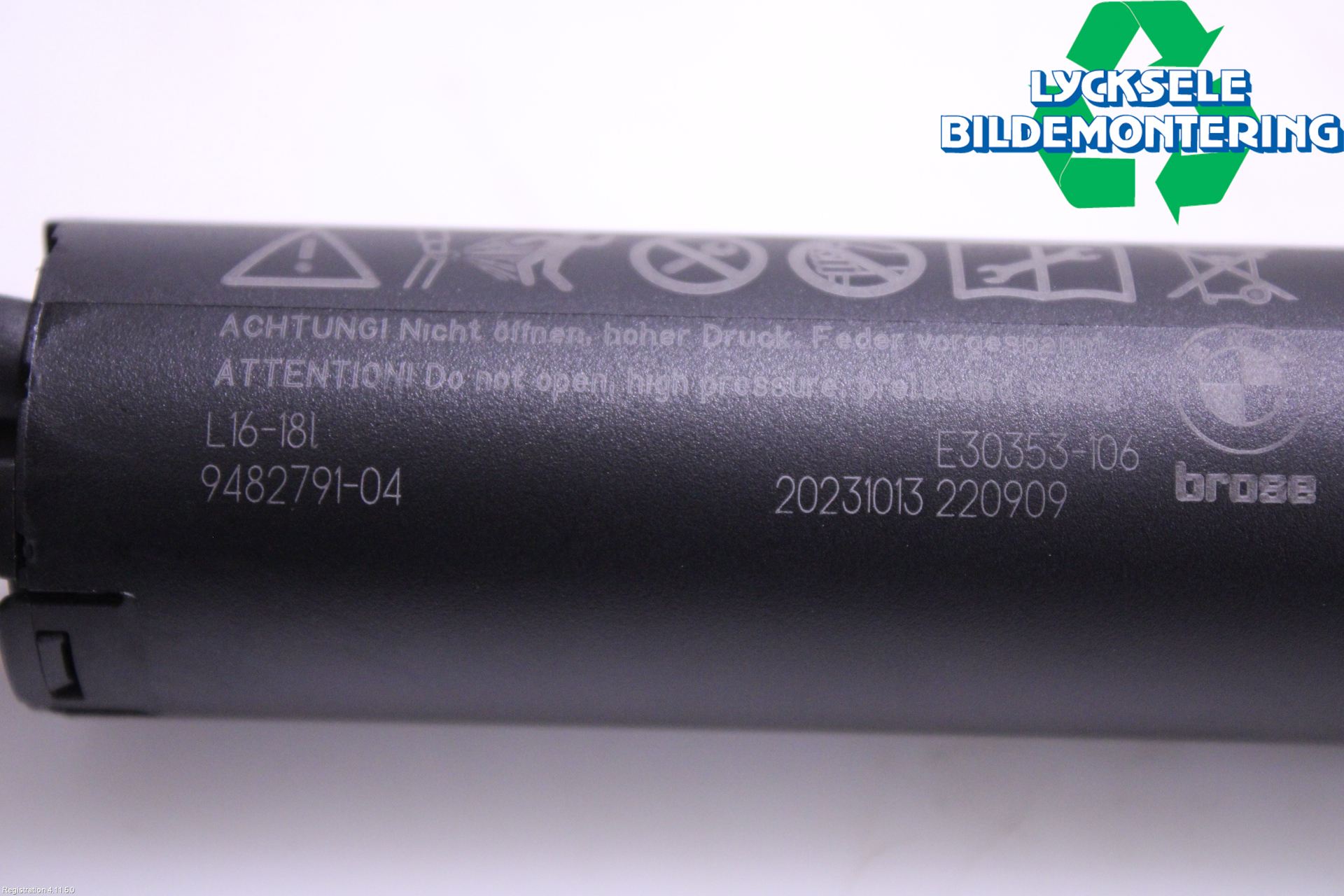 BMW 5 G30/G31/F90 17-23 Bakluckeöppnare Automatisk