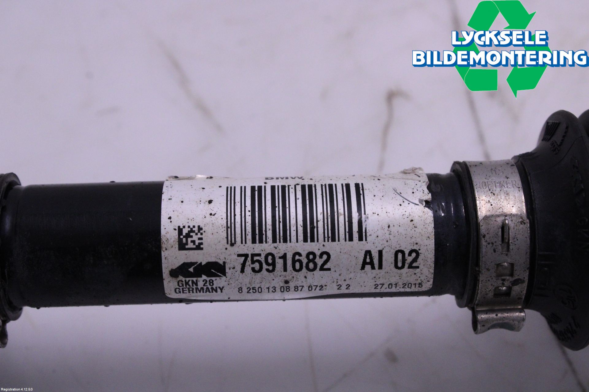 BMW X1 E84 10-15 Drivaxel Fram Höger