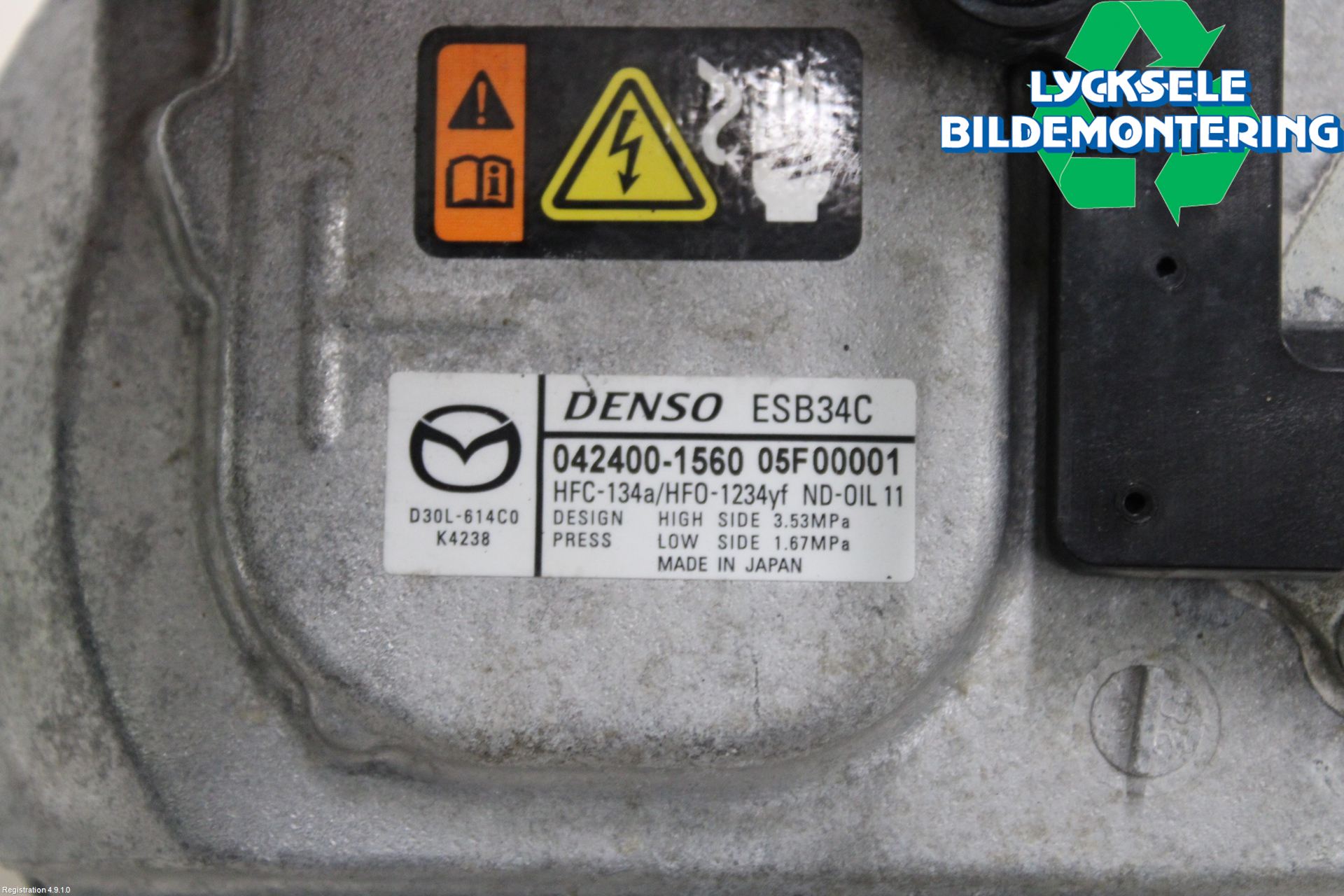 Mazda MX-30 20- Ac Kompressor