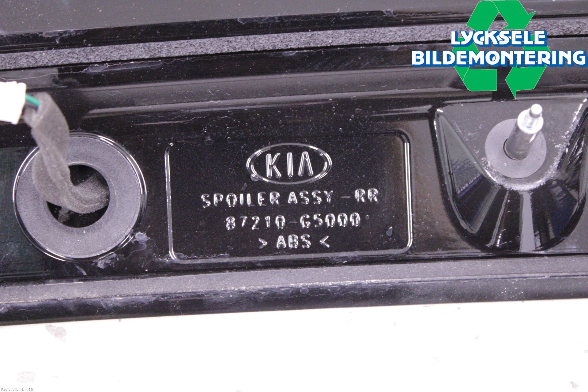 Kia NIRO (DE) 17-22 Spoiler Baklucka