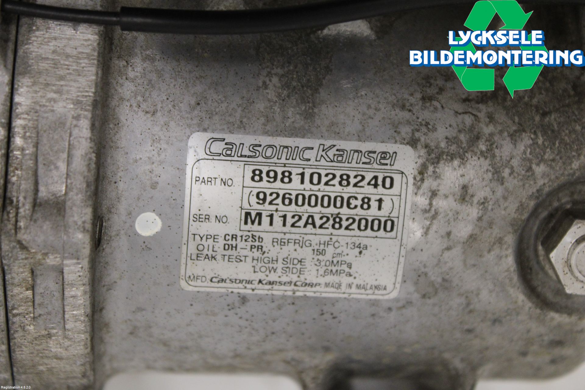 Isuzu D-MAX Ac Kompressor