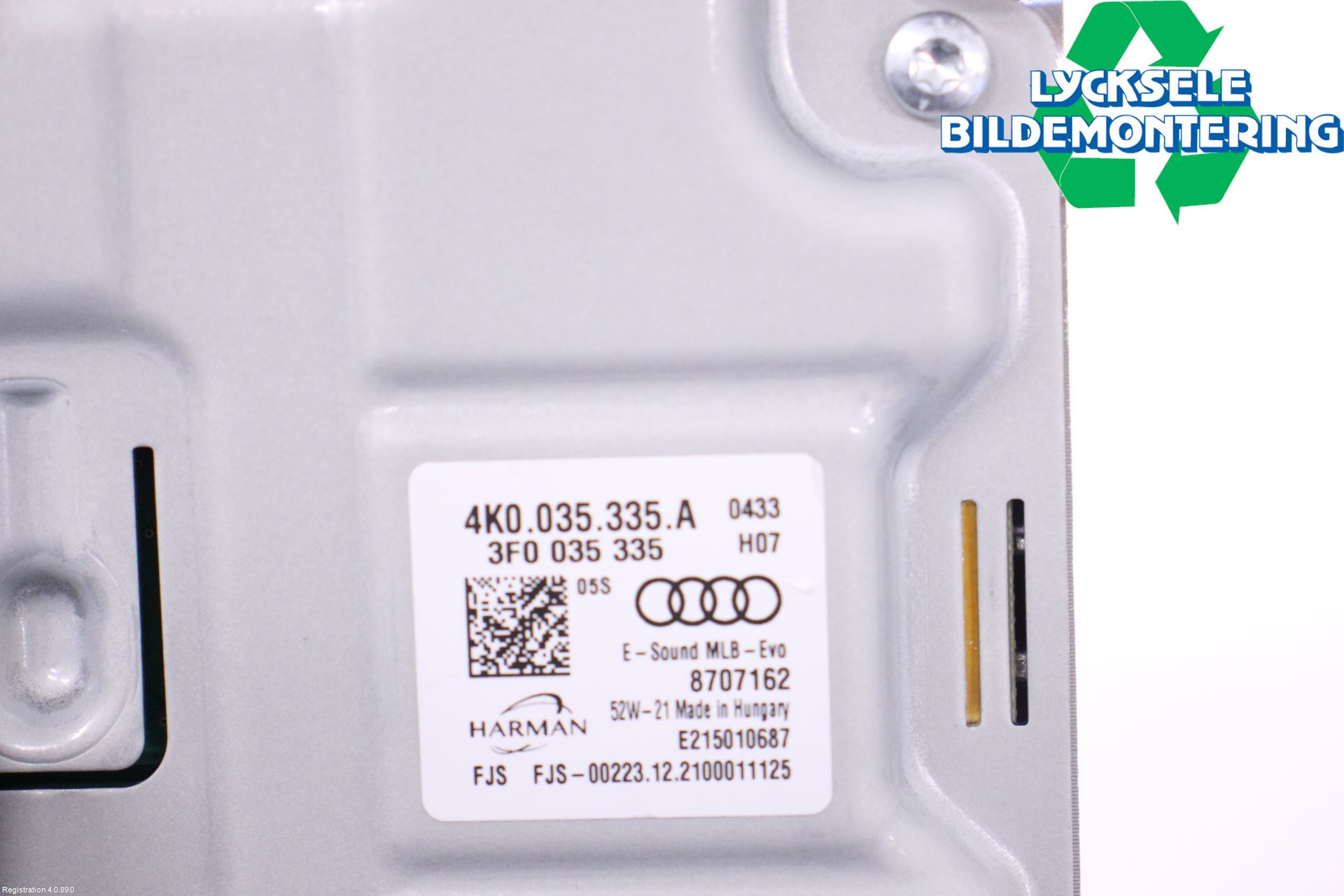 Audi Q5/SQ5 17- Styrenhet Övrigt