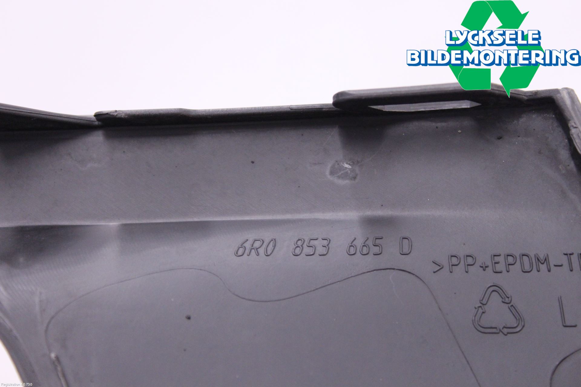 Volkswagen VW POLO 10-17 Dimljussarg Fram