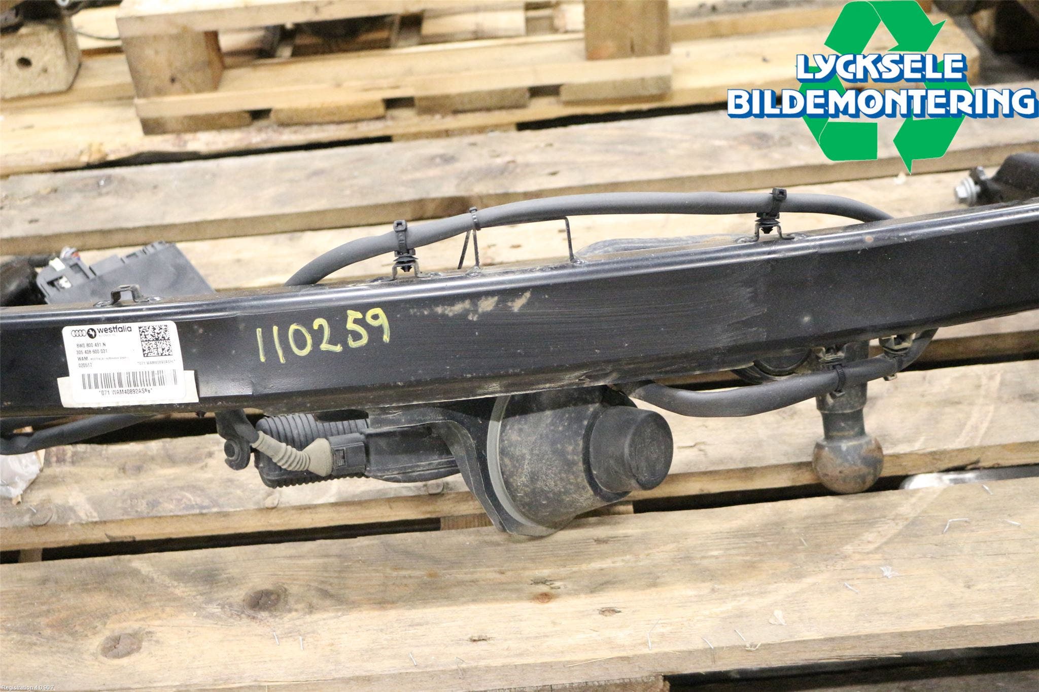 Audi A4/S4 B9 16-19 Dragkrok