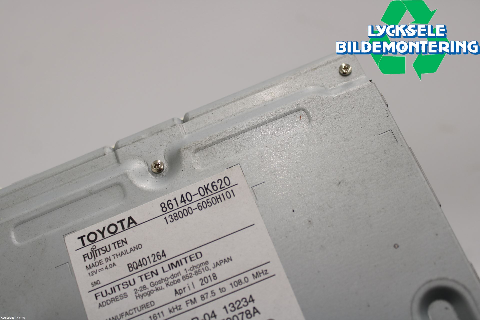 Toyota HILUX 16- Cd Radio - Multimediapanel