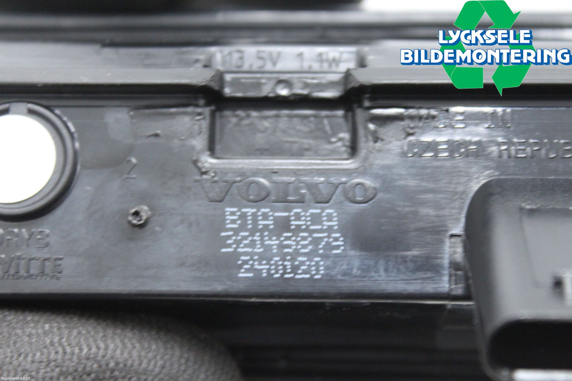 Volvo V60 19- Bakluckehandtag