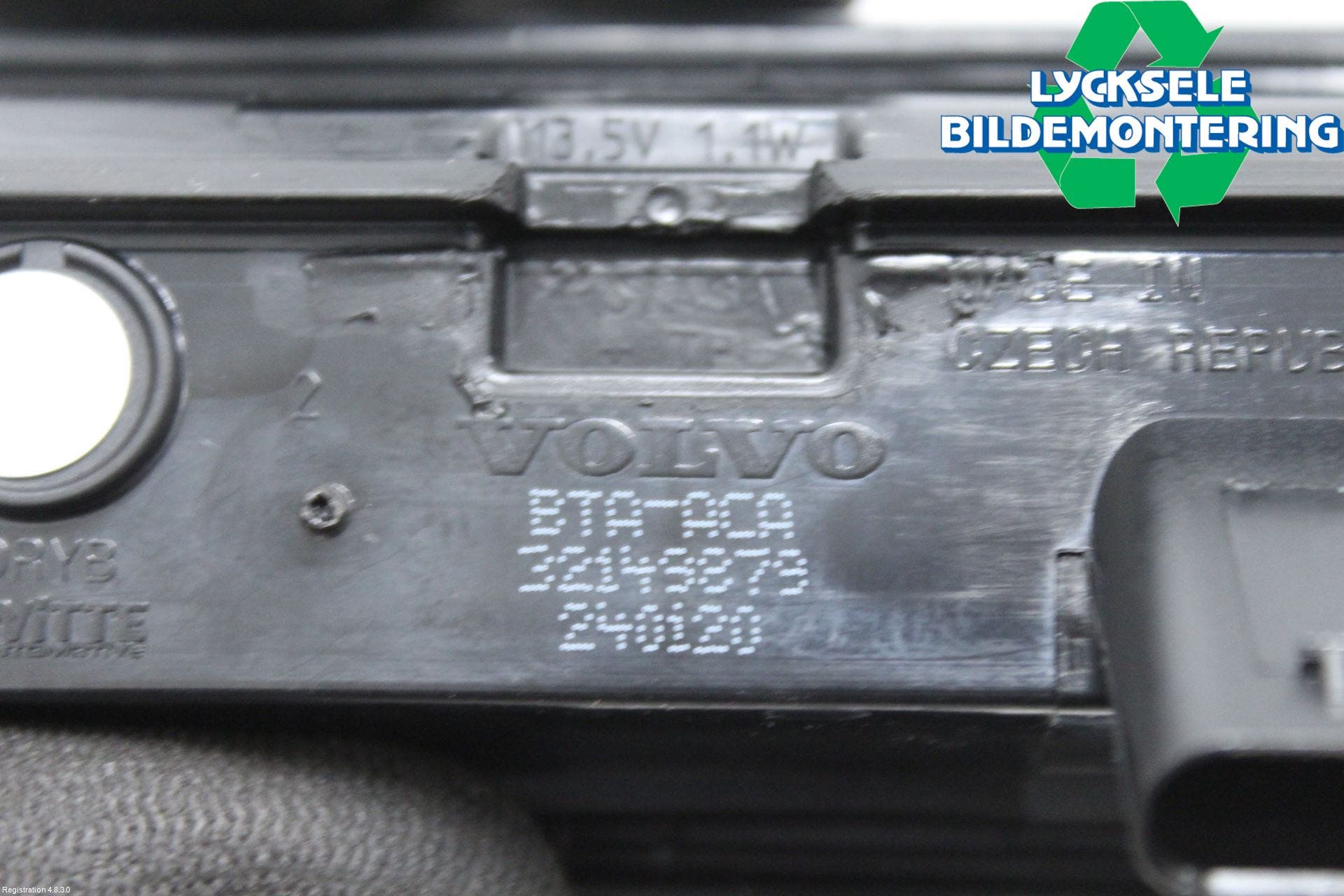 Volvo V60 19- Bakluckehandtag