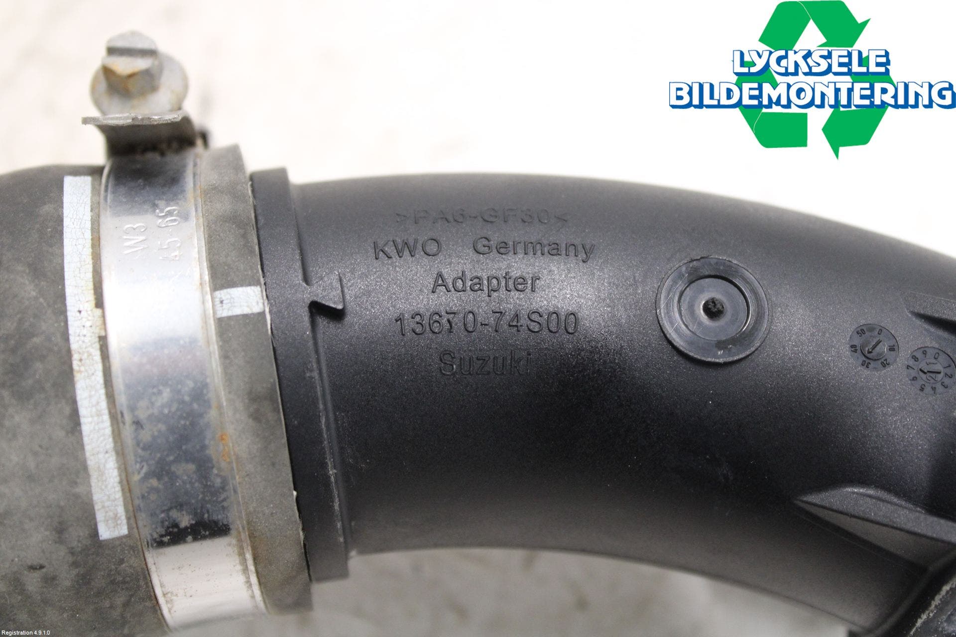 Suzuki ACROSS 21- Laddluft-Intercoolerrör