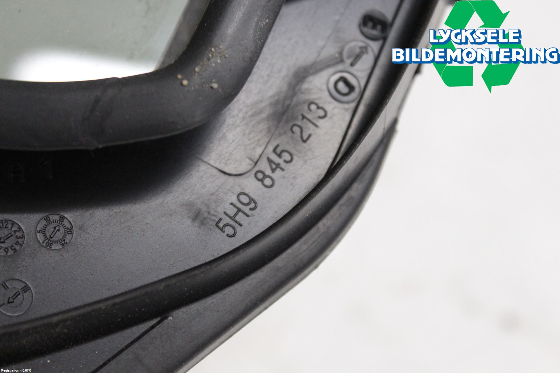 Volkswagen VW GOLF / E-GOLF VIII 20- Dörruta Bak Lilla Vä