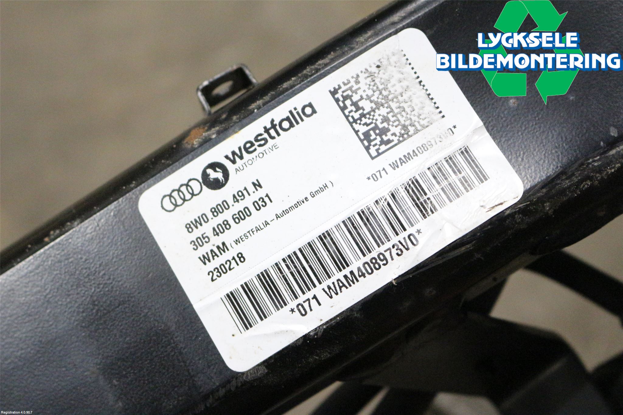 Audi A4 ALLROAD 17- Dragkrok