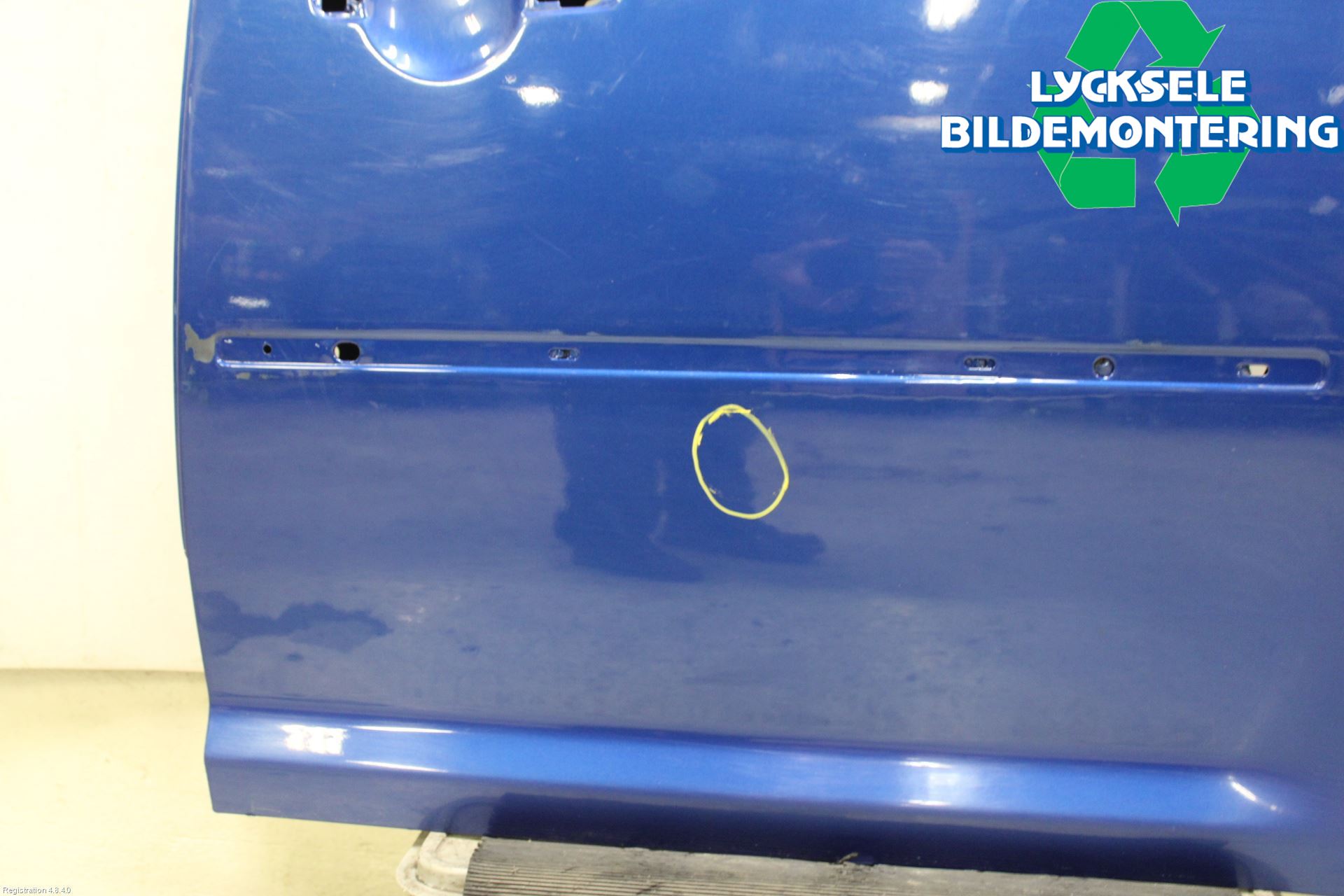 Volkswagen VW CADDY 11-15 Dörr Sido-Skjutdörr Vä