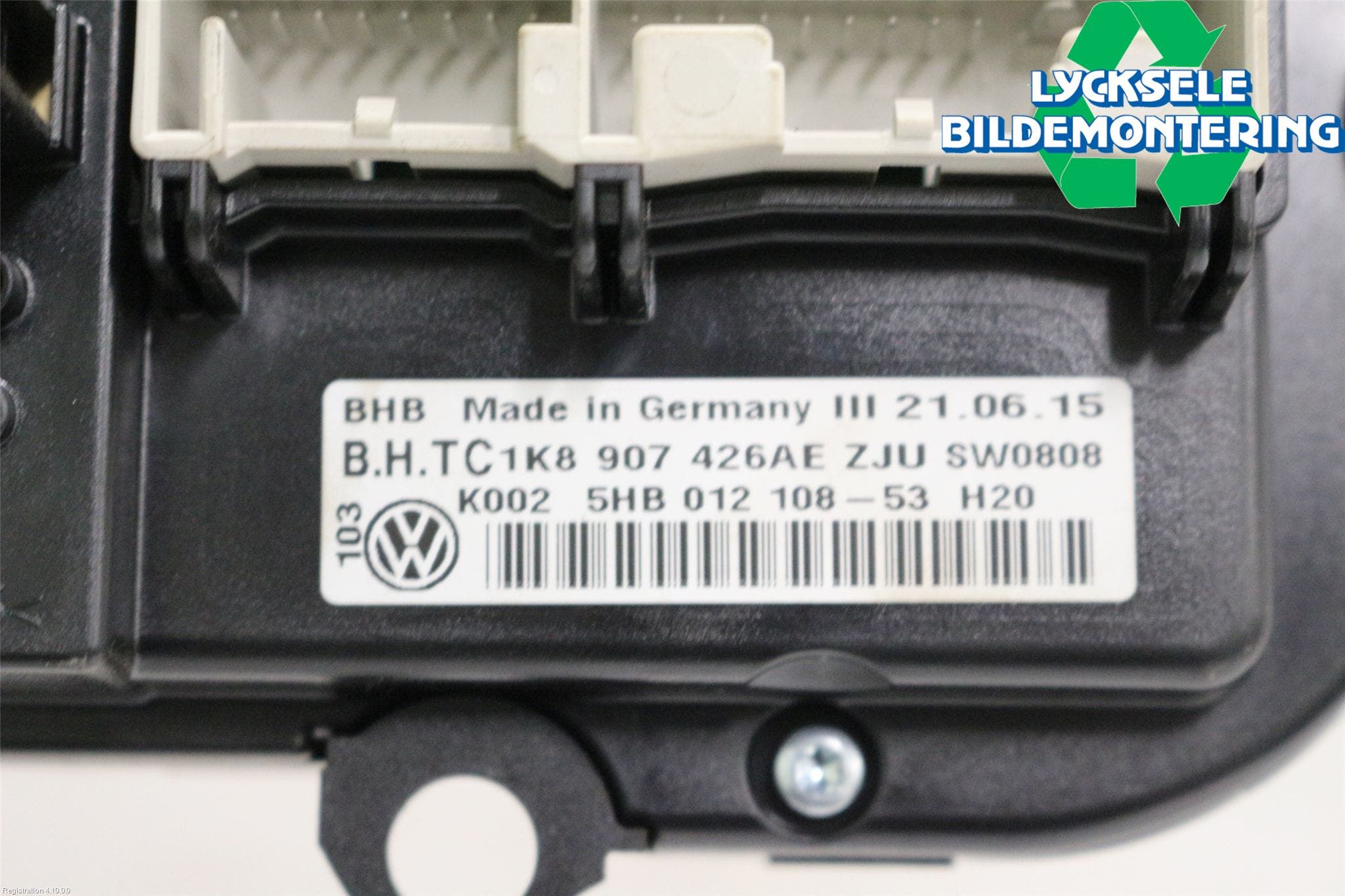 Volkswagen VW CADDY 16-20 Ac Styrenhet Ac Manöveren