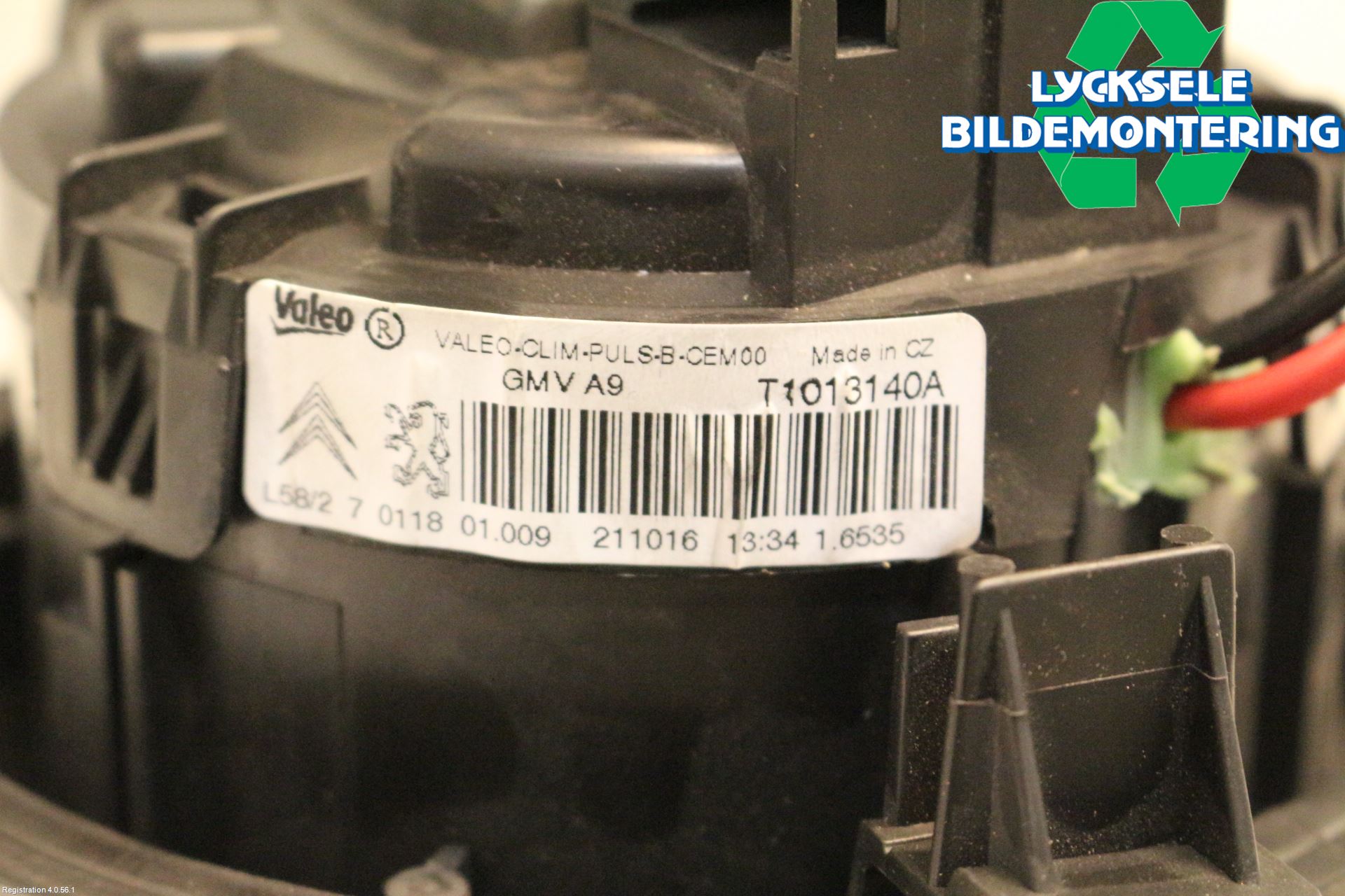 Citroen COTROEN C3 17-24 Ac Värmefläkt