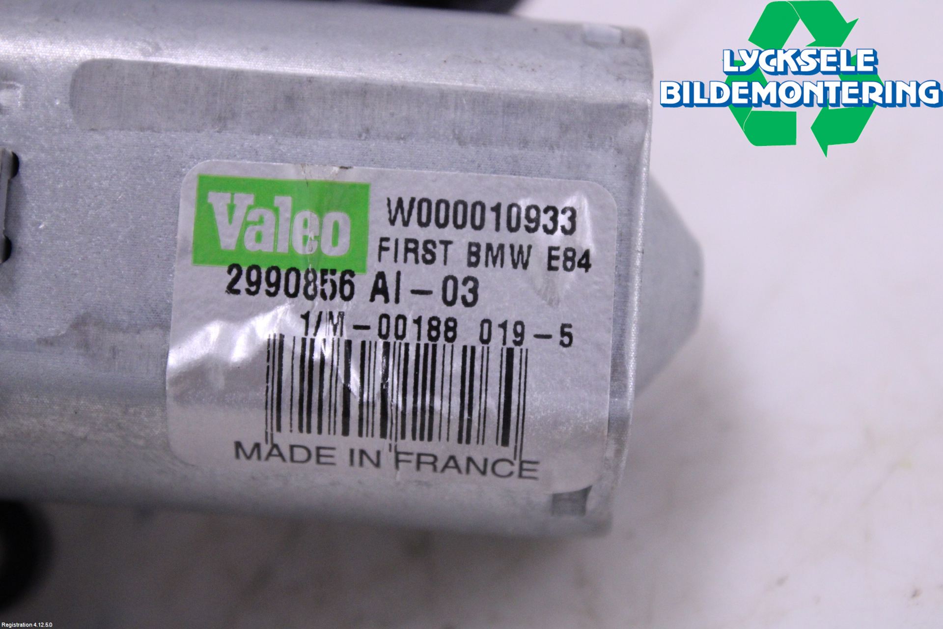 BMW X1 E84 10-15 Torkarmotor Baklucka