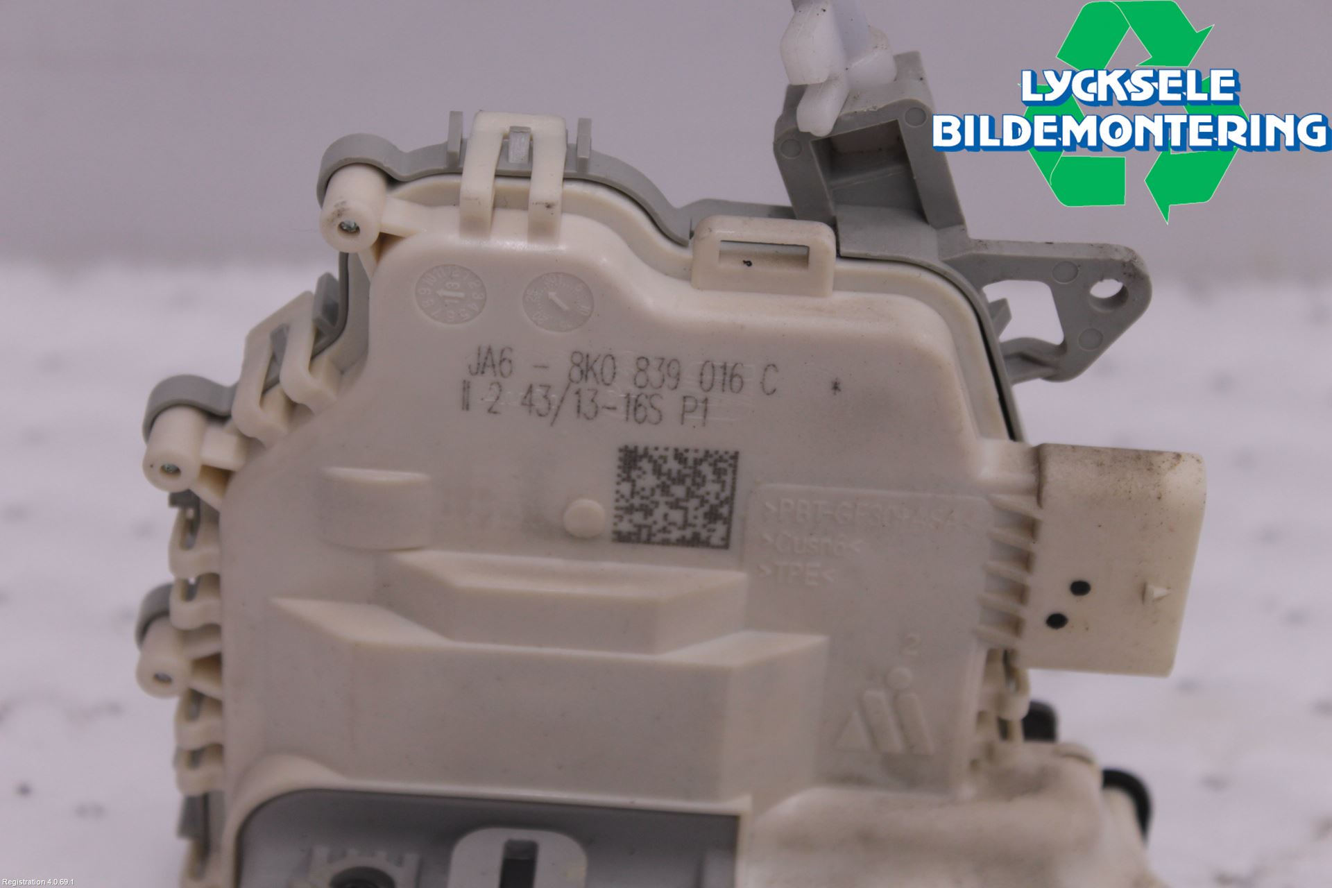 Audi A8/S8 4H 10-17 Låskista-Dörrlås