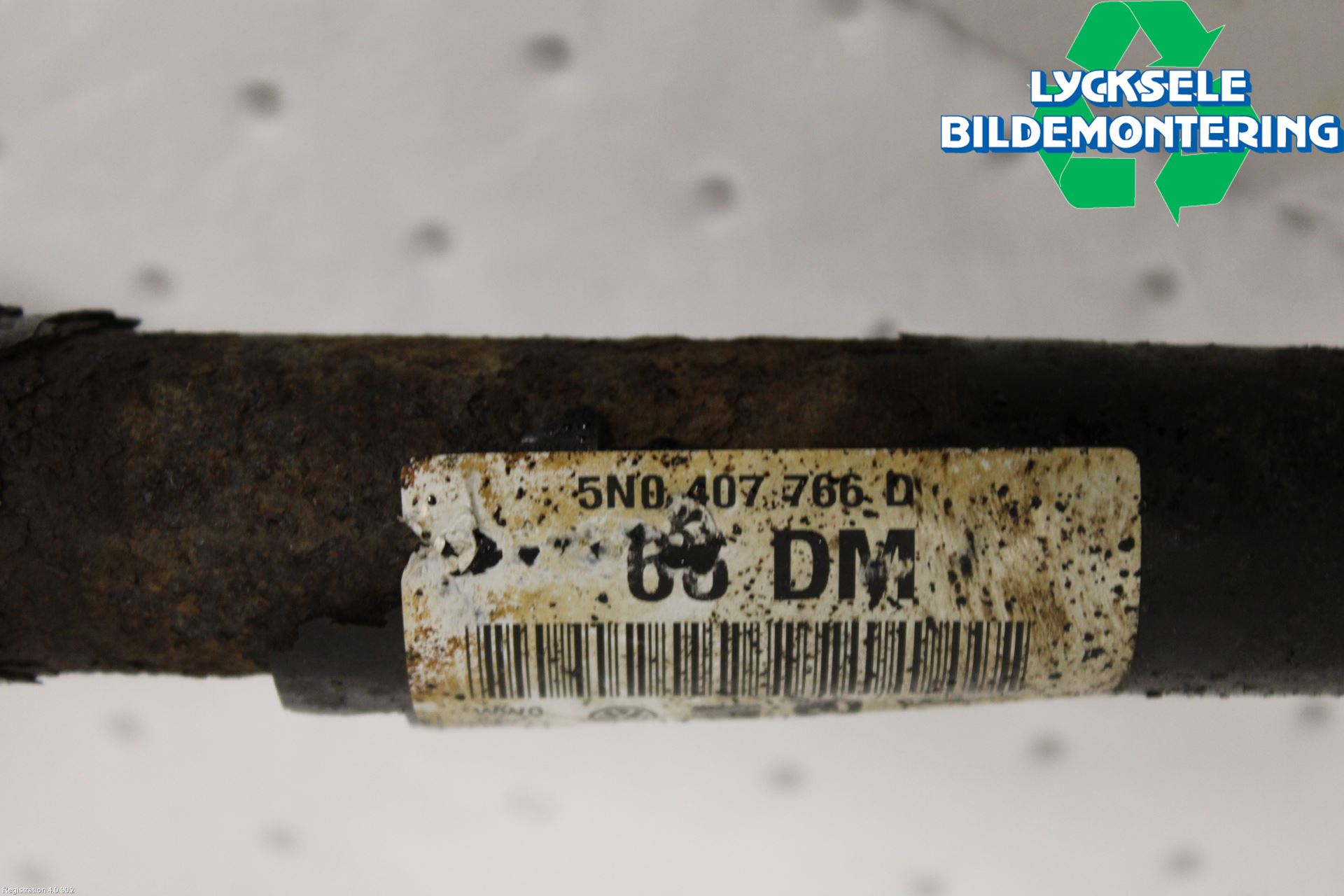 Volkswagen VW TIGUAN 07-16 Drivaxel Fram Höger