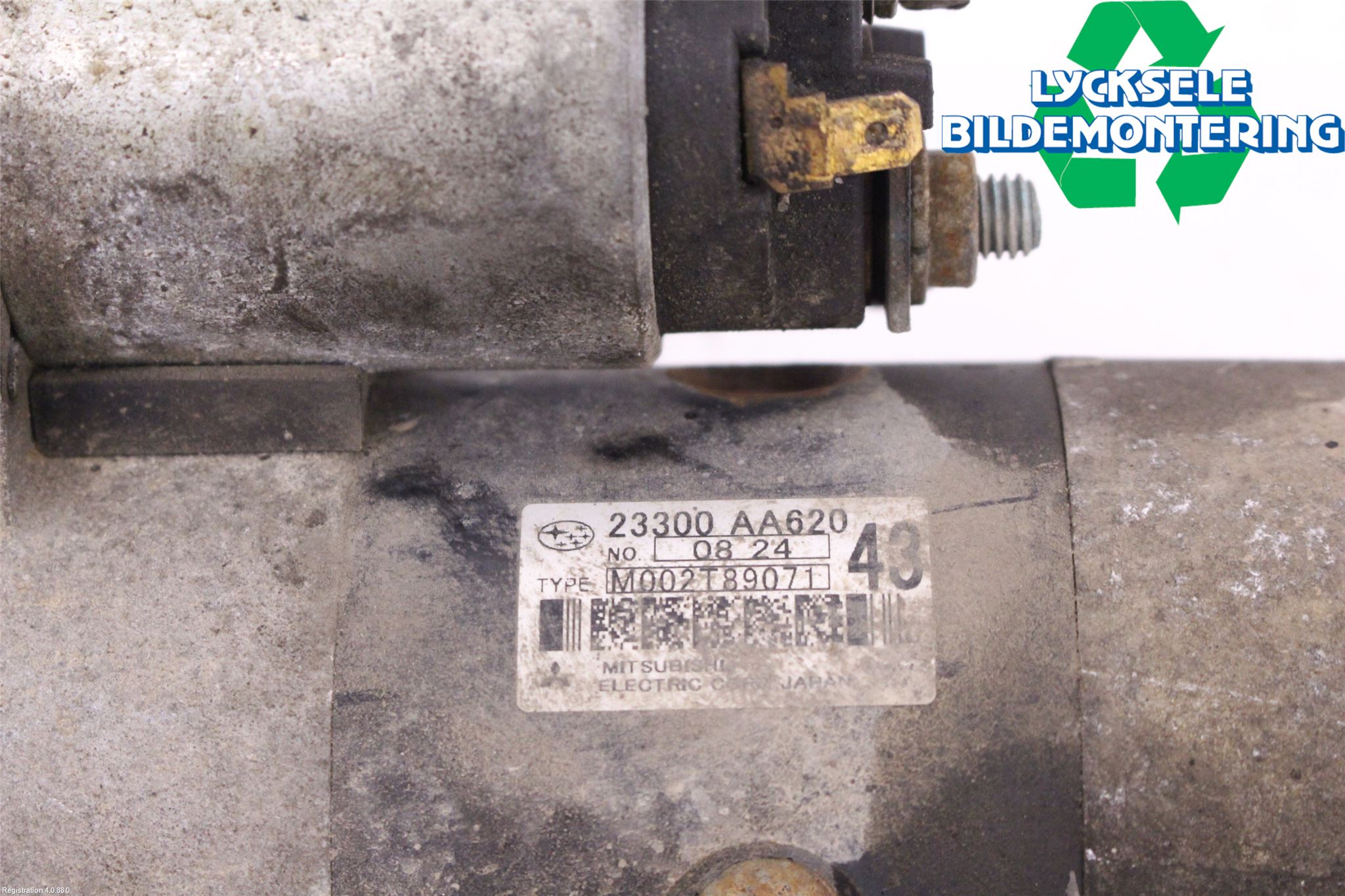 Subaru OUTBACK 10-15 Startmotor Diesel