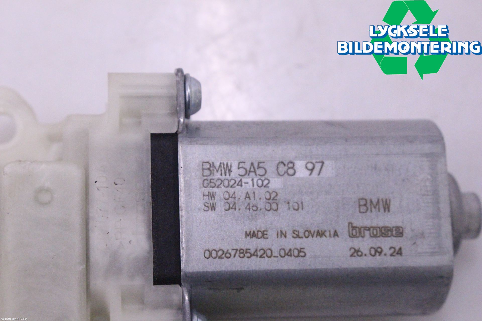 BMW 3 G20/G21/G80/G81 19- Fönsterhissmotor