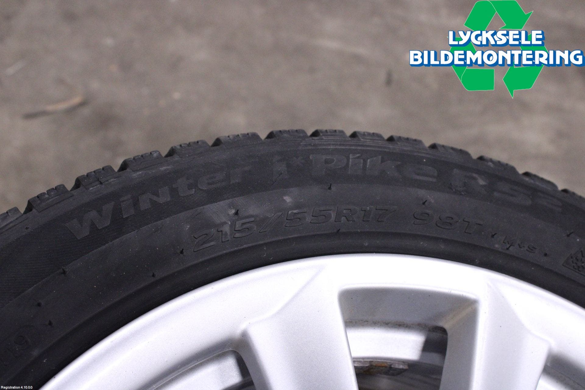 BMW 5 E60/61 Sed/Tou 02-10 Vinterdäck Alumfälg 4St