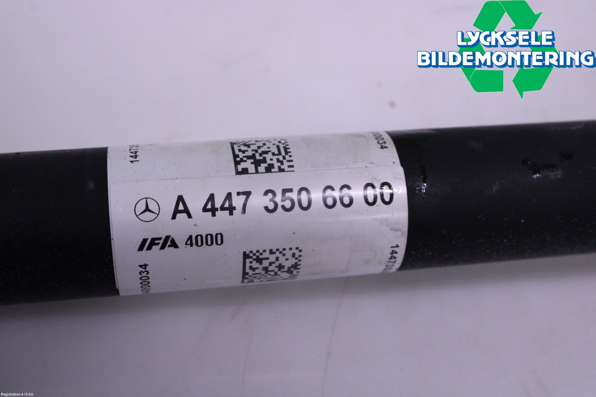 Mercedes-Benz MB VITO/V-KLASS (W640,W447,W448) 14- Drivaxel Bak Höger