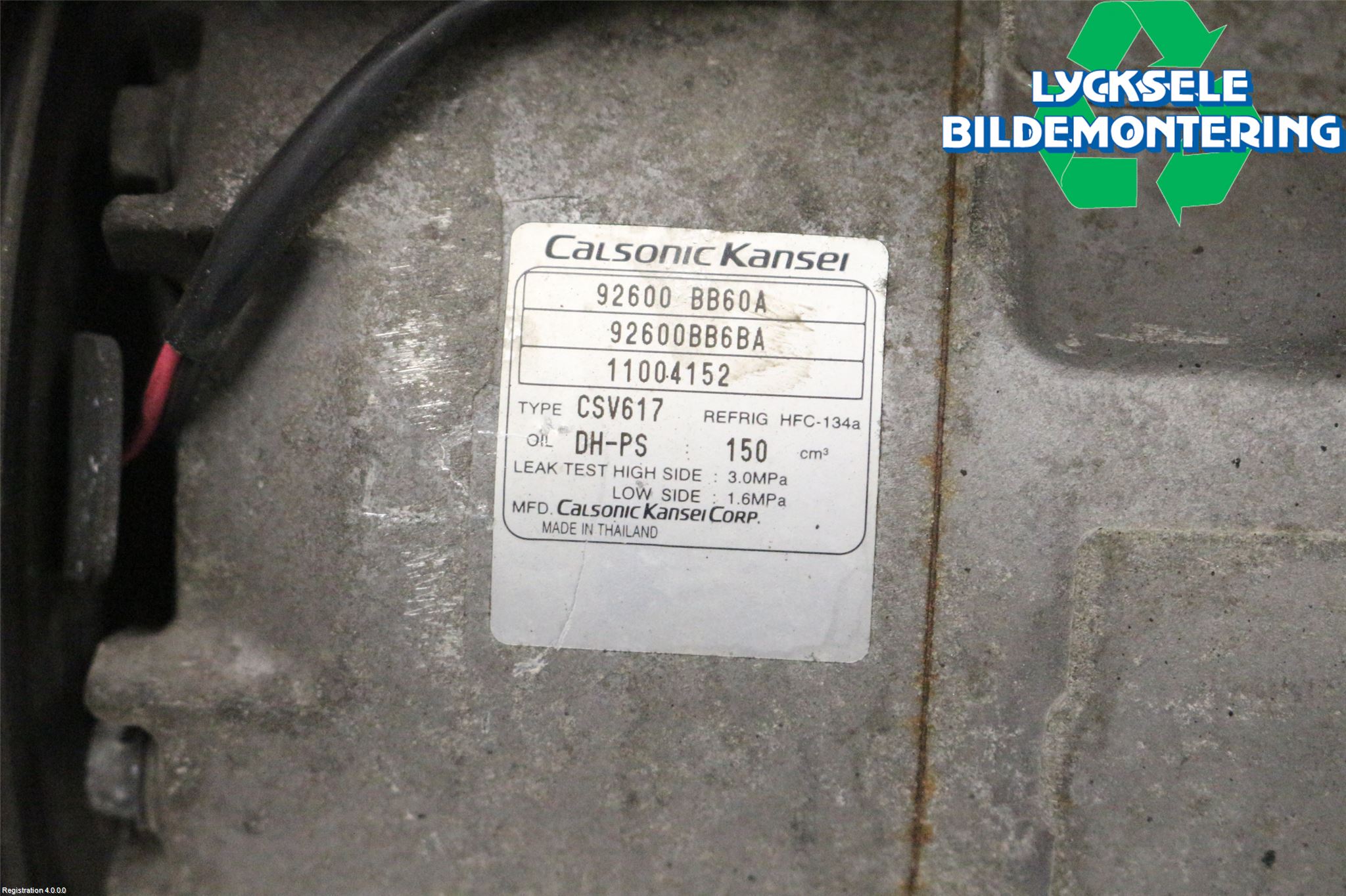 Nissan QASHQAI+2  10-14 Ac Kompressor