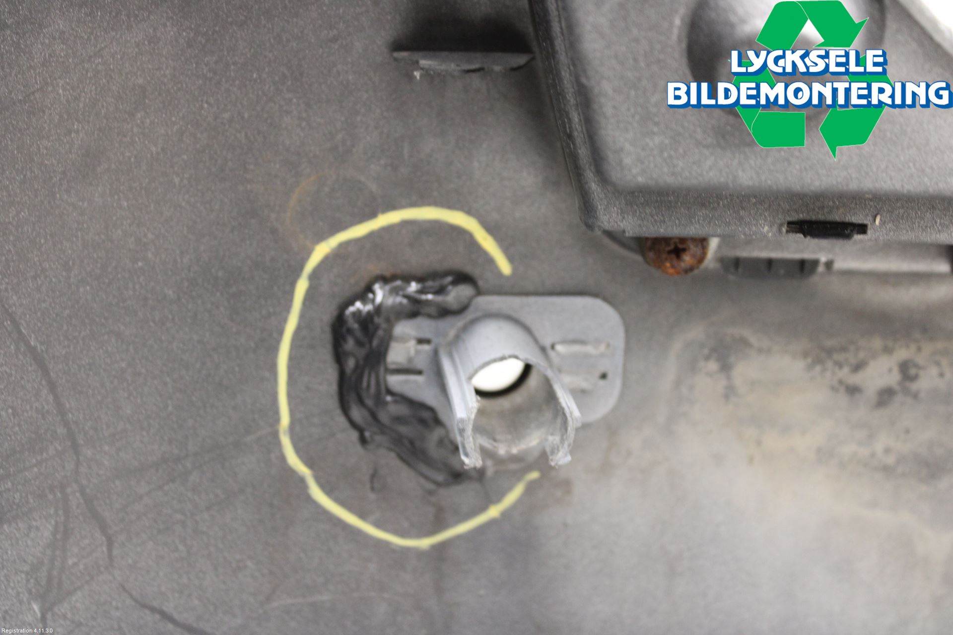 Kia CEED 06-12 Stötfångarbeklädnad Bak