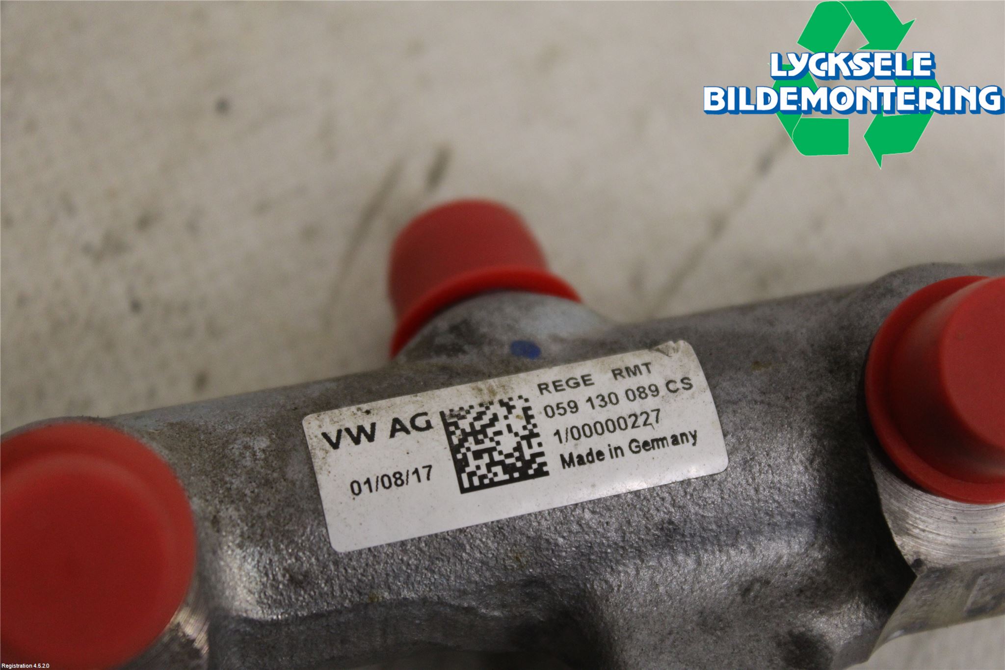 Audi A6 ALLROAD 12-18 Inj. Fuelrail