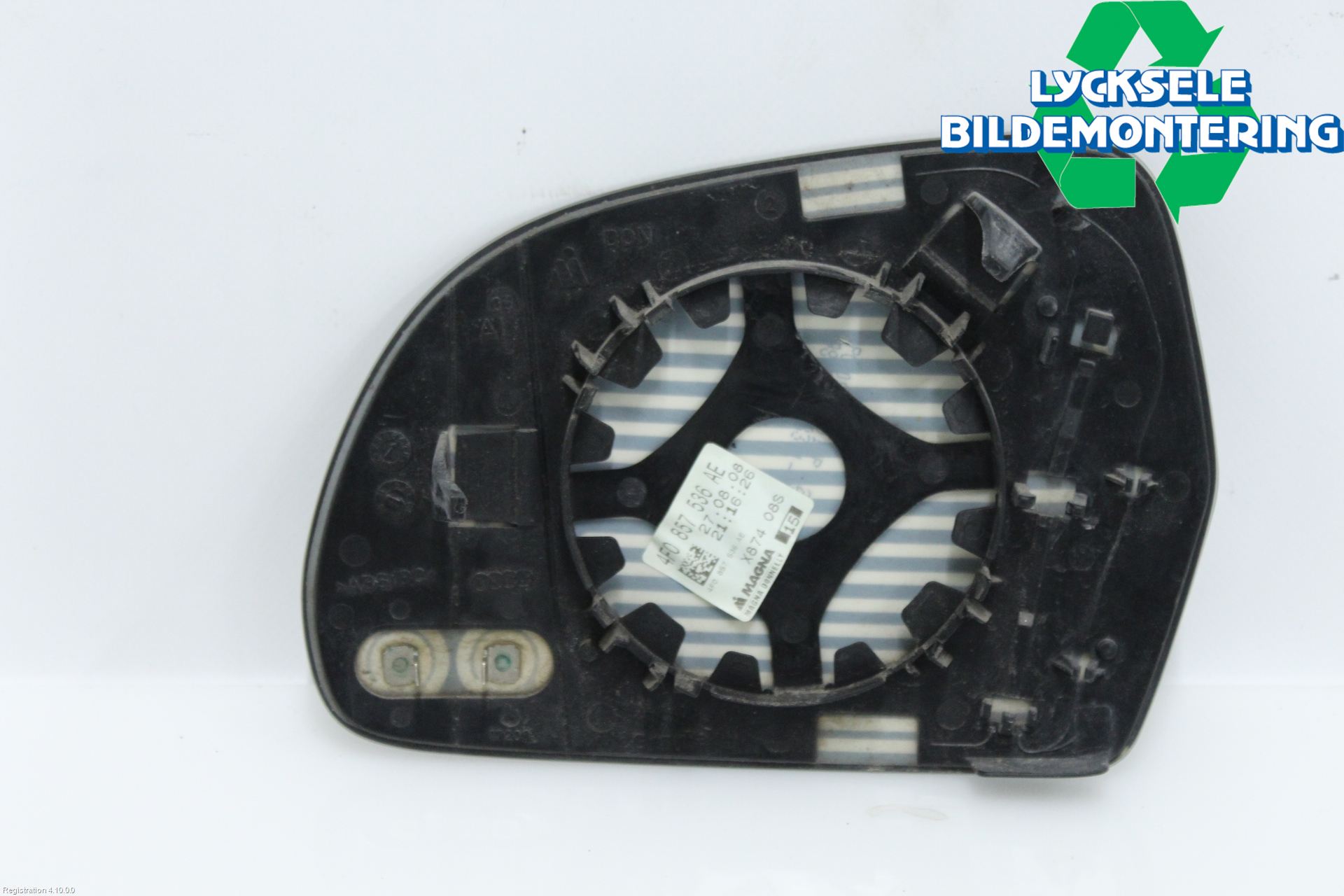 Audi A4/S4 08-11 Spegelglas Hö