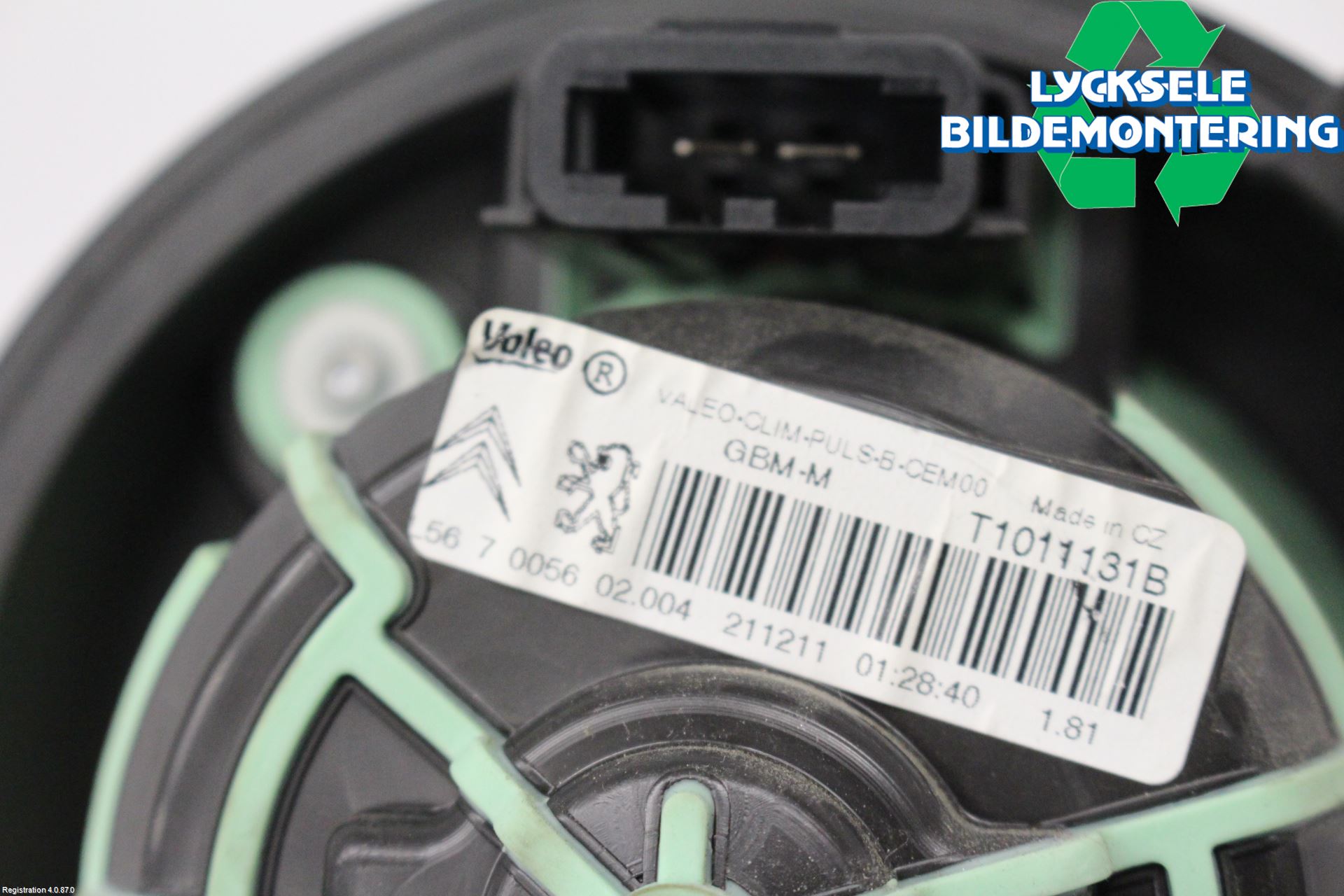 Citroen C4 II 11-18 Ac Värmefläkt