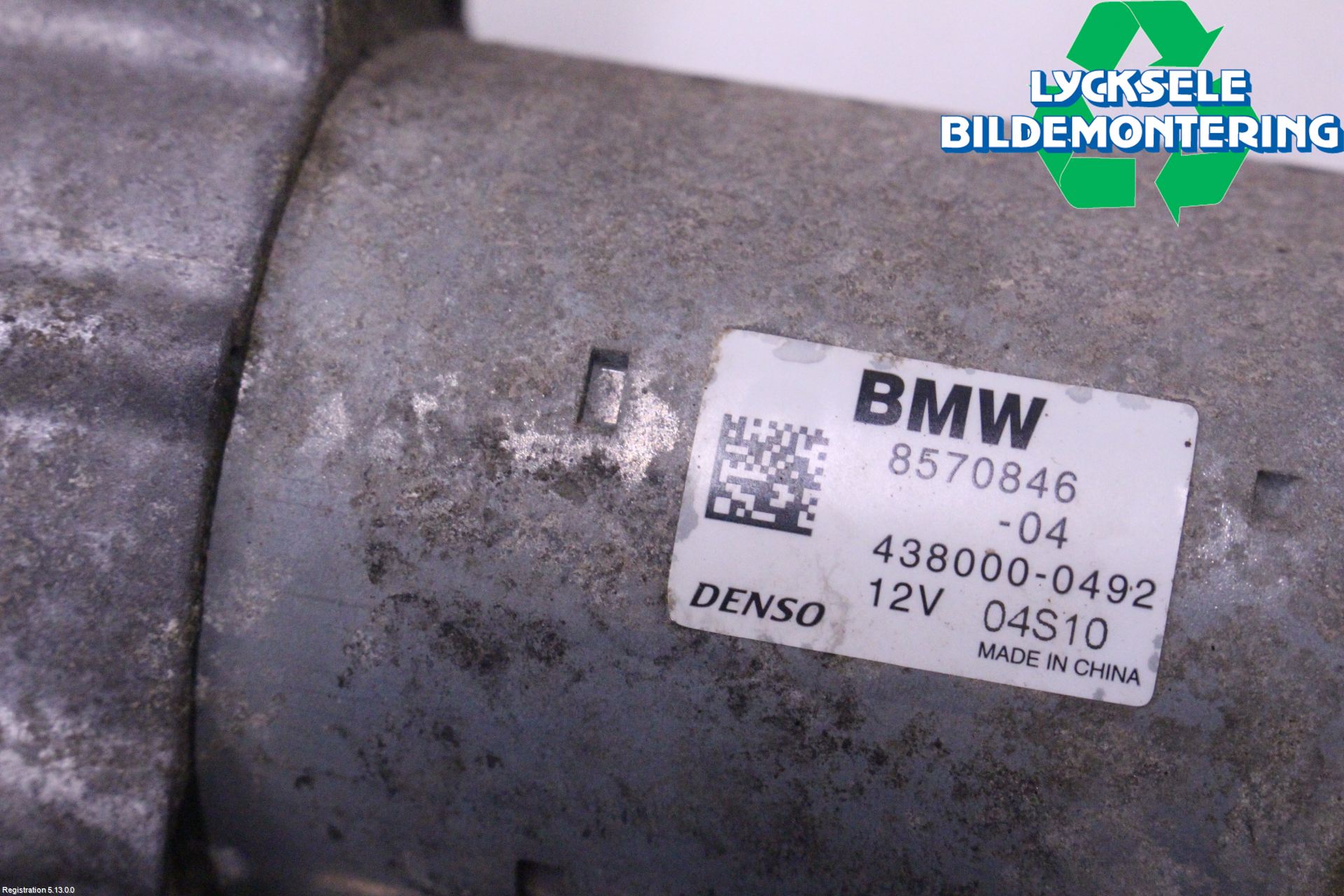 BMW 3 F30/F31/F80 12-19 Startmotor Diesel