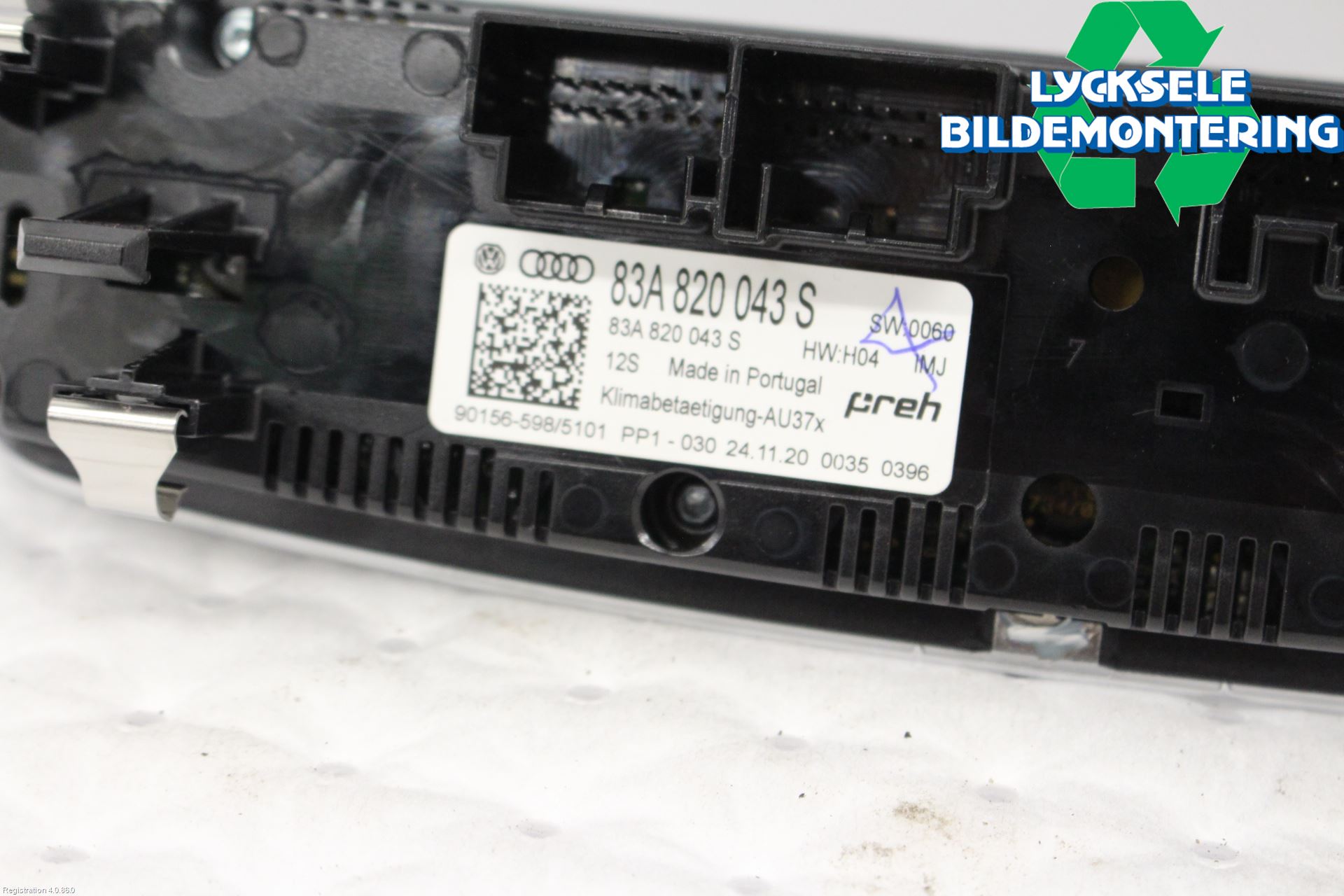 Audi A1 19- Ac Styrenhet Ac Manöveren