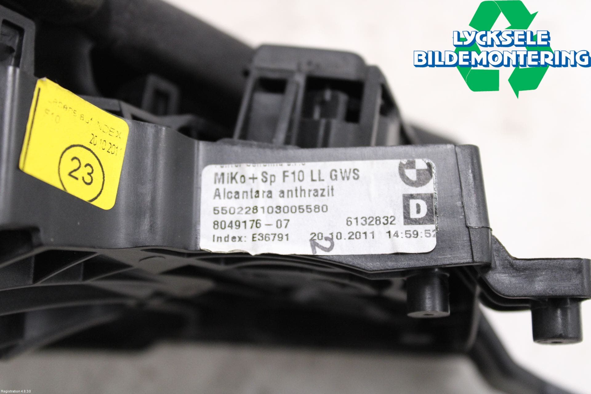 BMW 5 F10/F11/F18 09-17 Inredning Armstöd