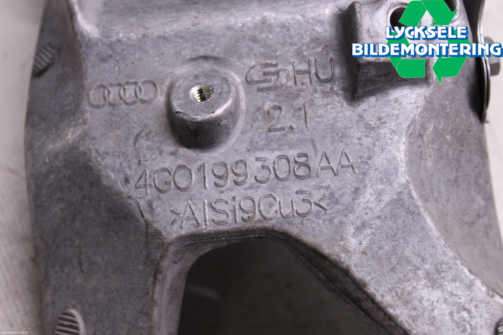 Audi A6/S6 4G 11-18 Motorfäste