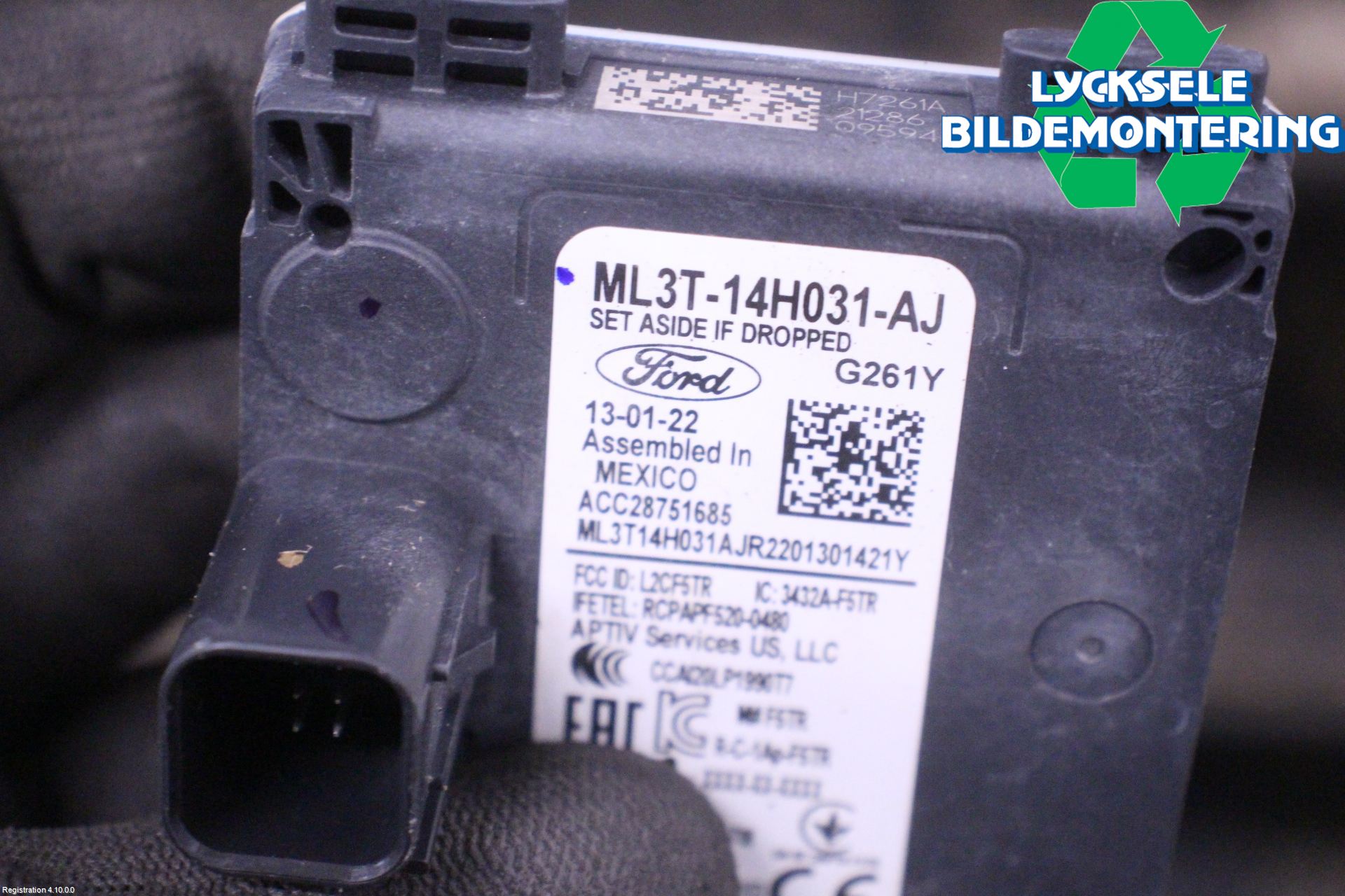 Ford MUSTANG Mach-E 21- Sensor Aktivt Kollisionsskydd