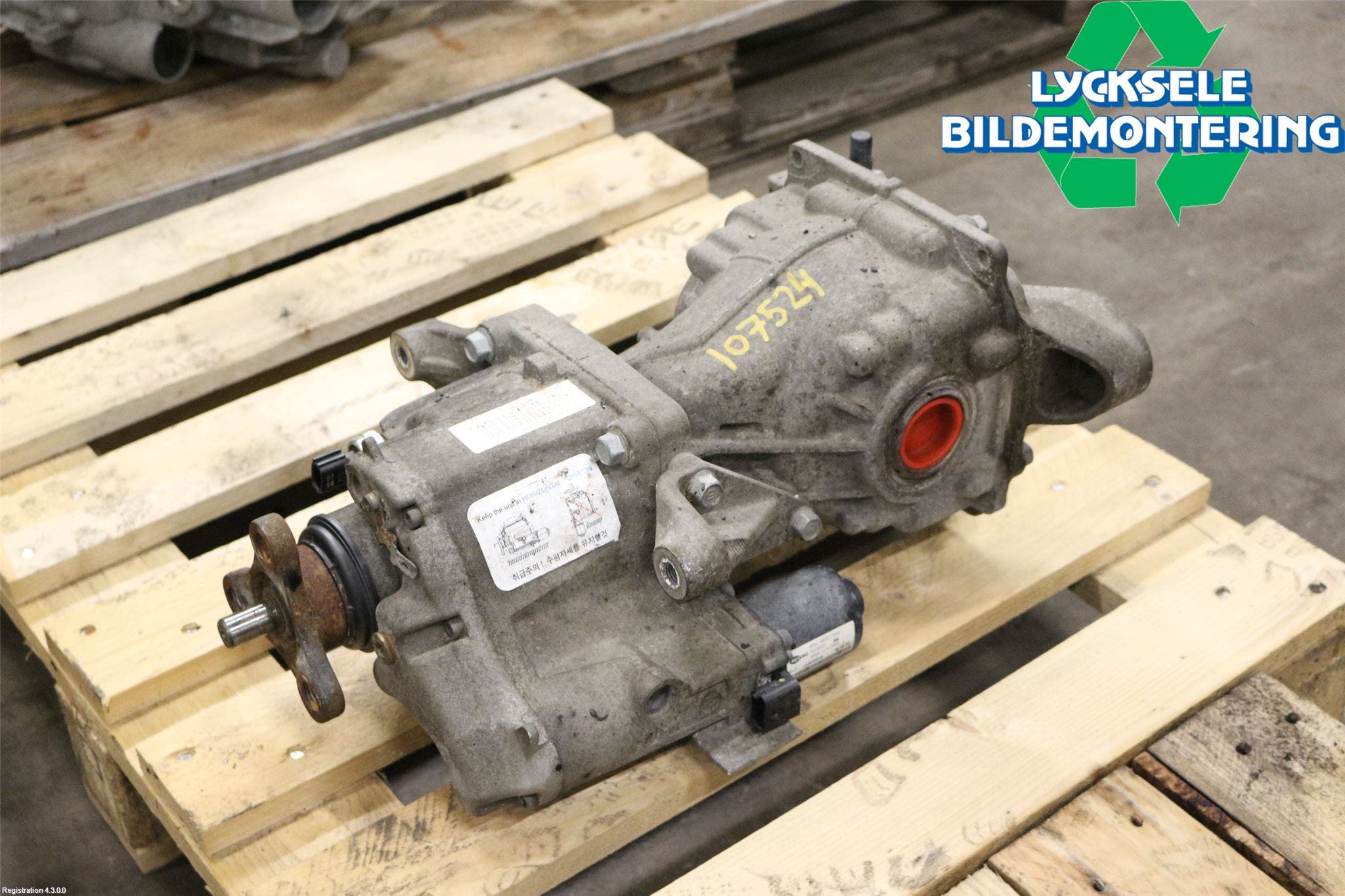 Kia SPORTAGE (QL) 16-21 Bakväxel-Diff