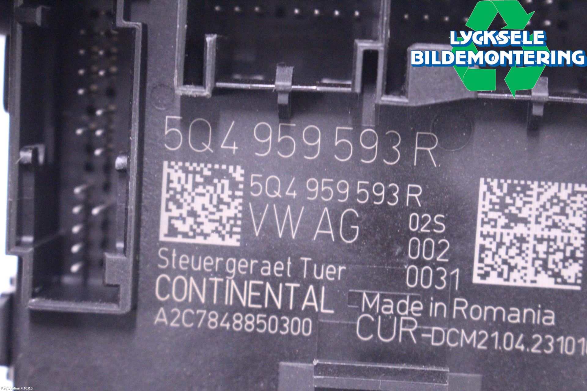 Volkswagen VW T-ROC 18- Styrenhet Dörr