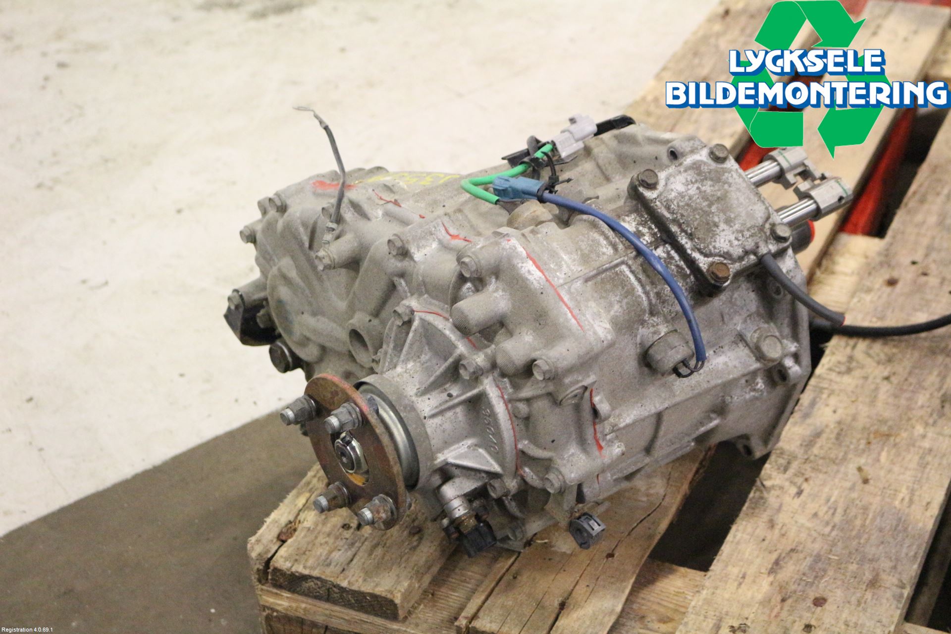 Toyota HILUX 05-16 Växel Fördelningslåda