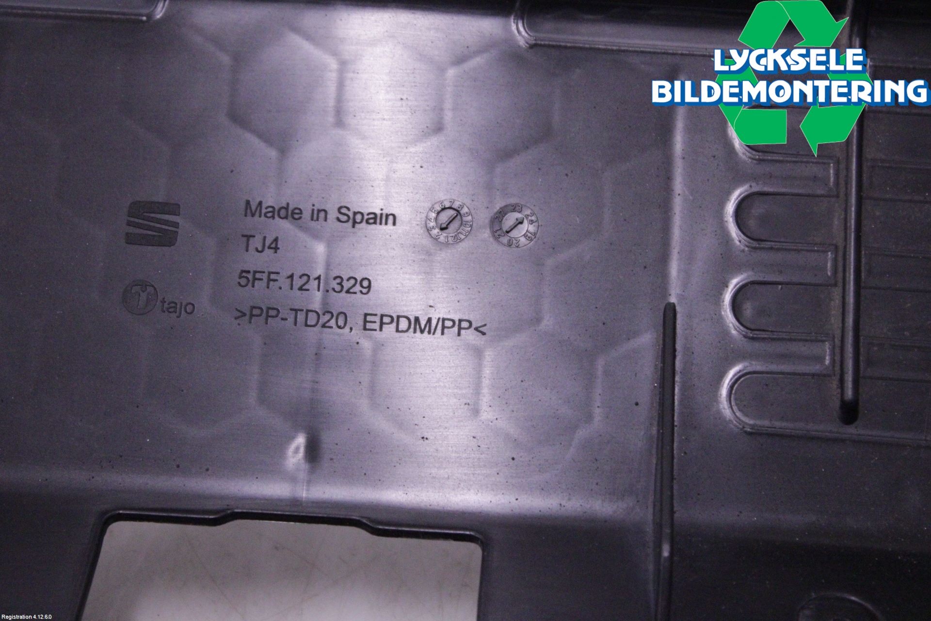 Cupra FORMENTOR 21- Deflektor Plåt-Plast Kylning