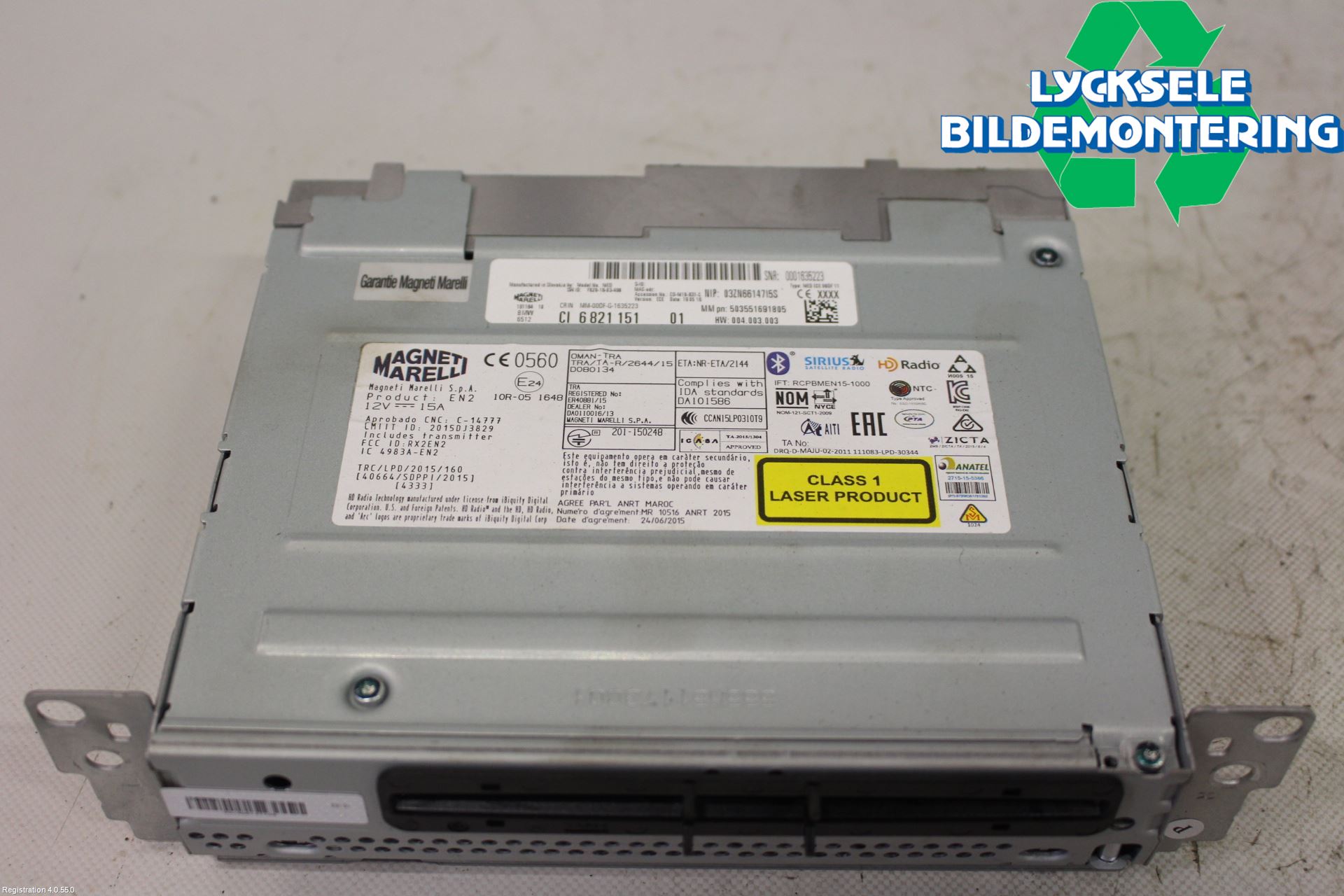 BMW X1 F48 15-22 Cd Radio - Multimediapanel