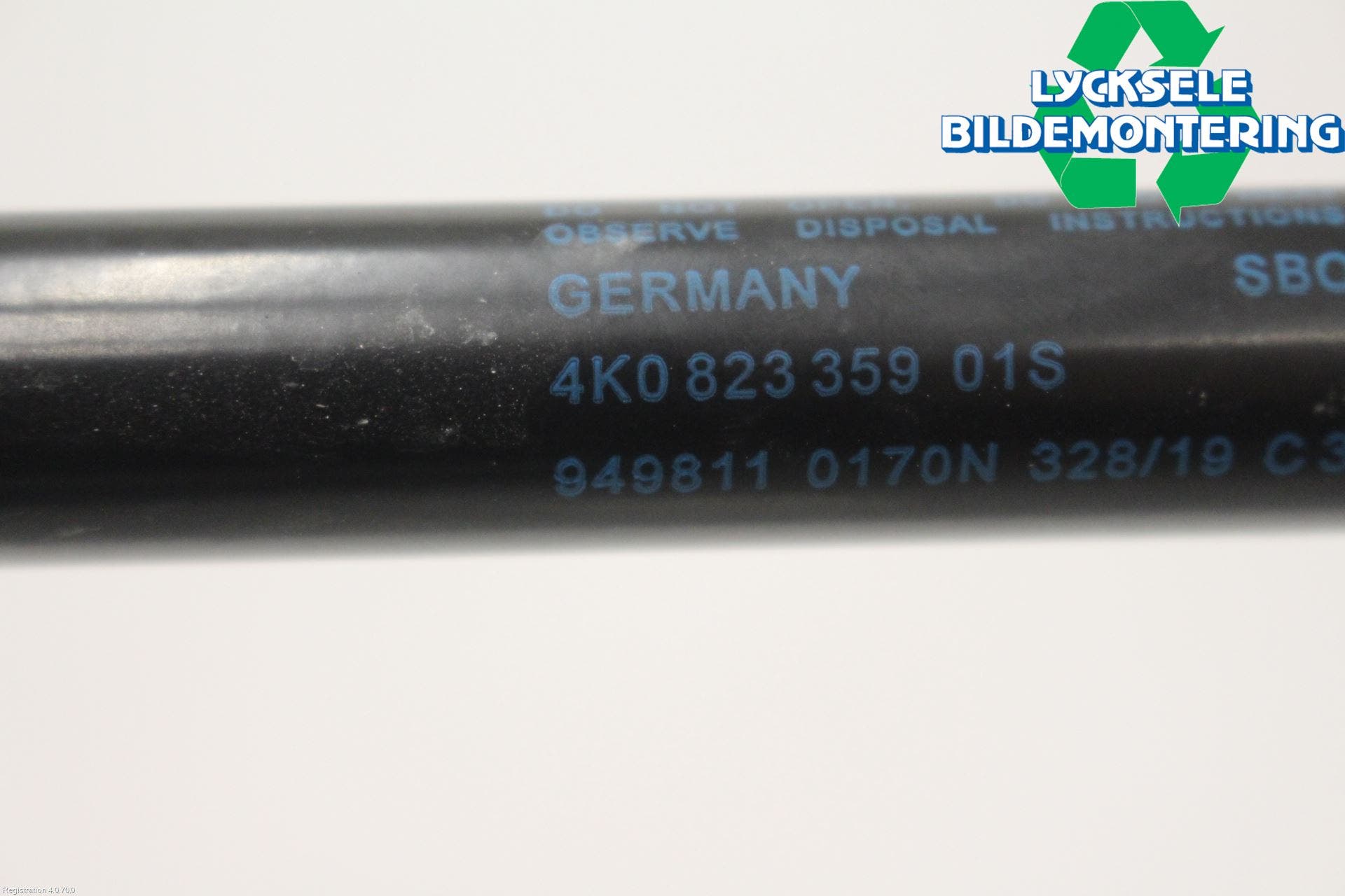 Audi A6 F2/C8 19- Gasfjäder Motorhuv