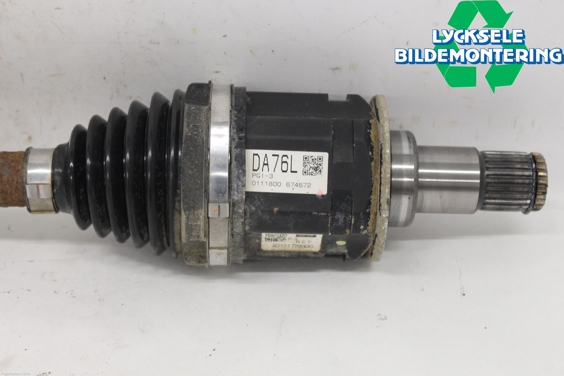 Toyota RAV4 19- Drivaxel Fram Vänster