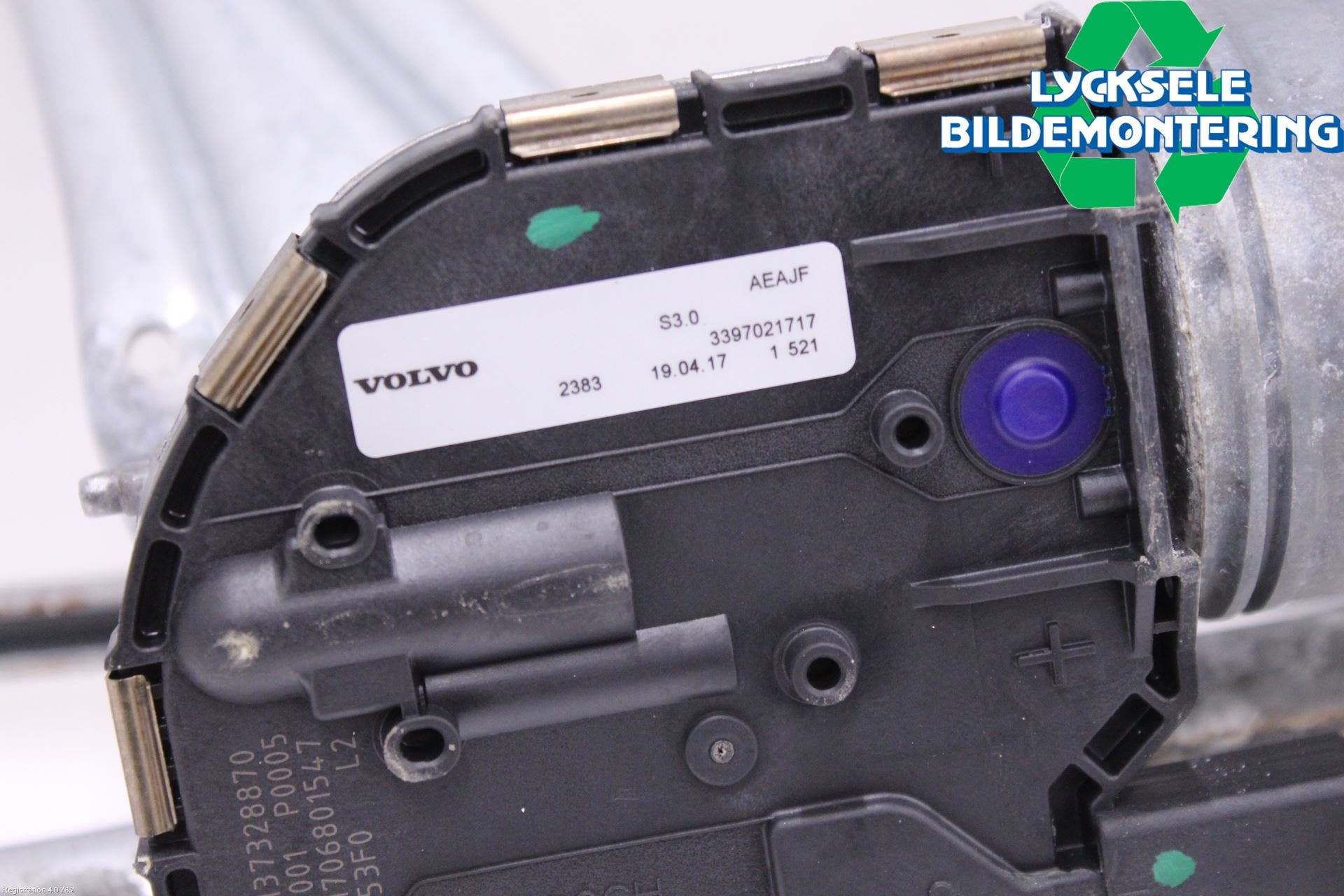 Volvo V90 17->> Torkarmekanism Vindruta