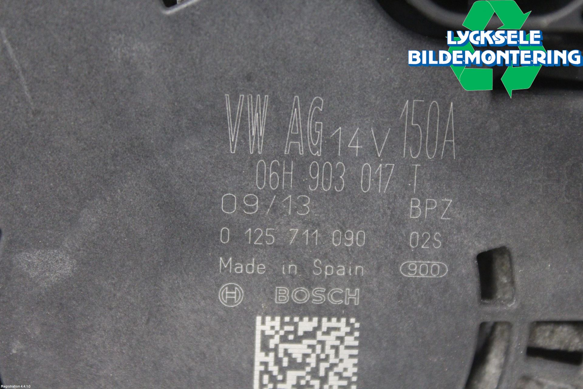 Audi A5 07-16 Generator