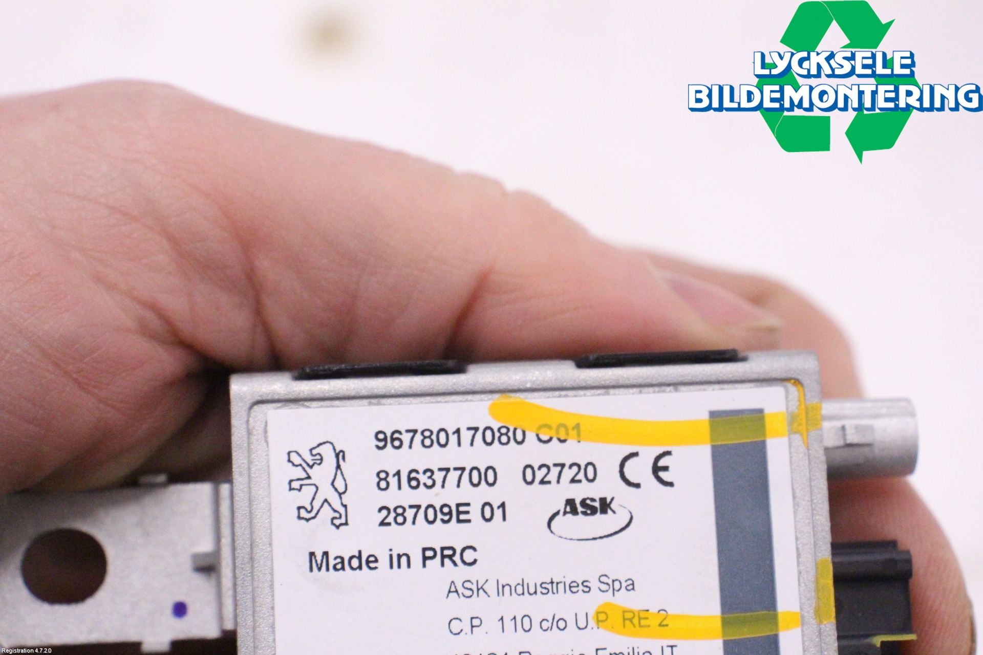 Peugeot 3008 17-24 Antennförstärkare